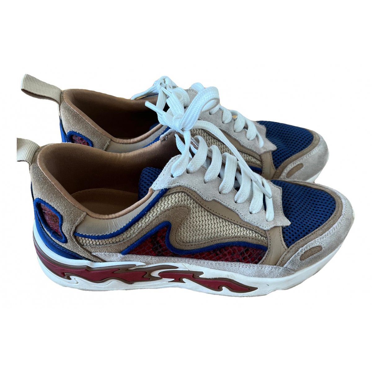 Flame cloth trainers