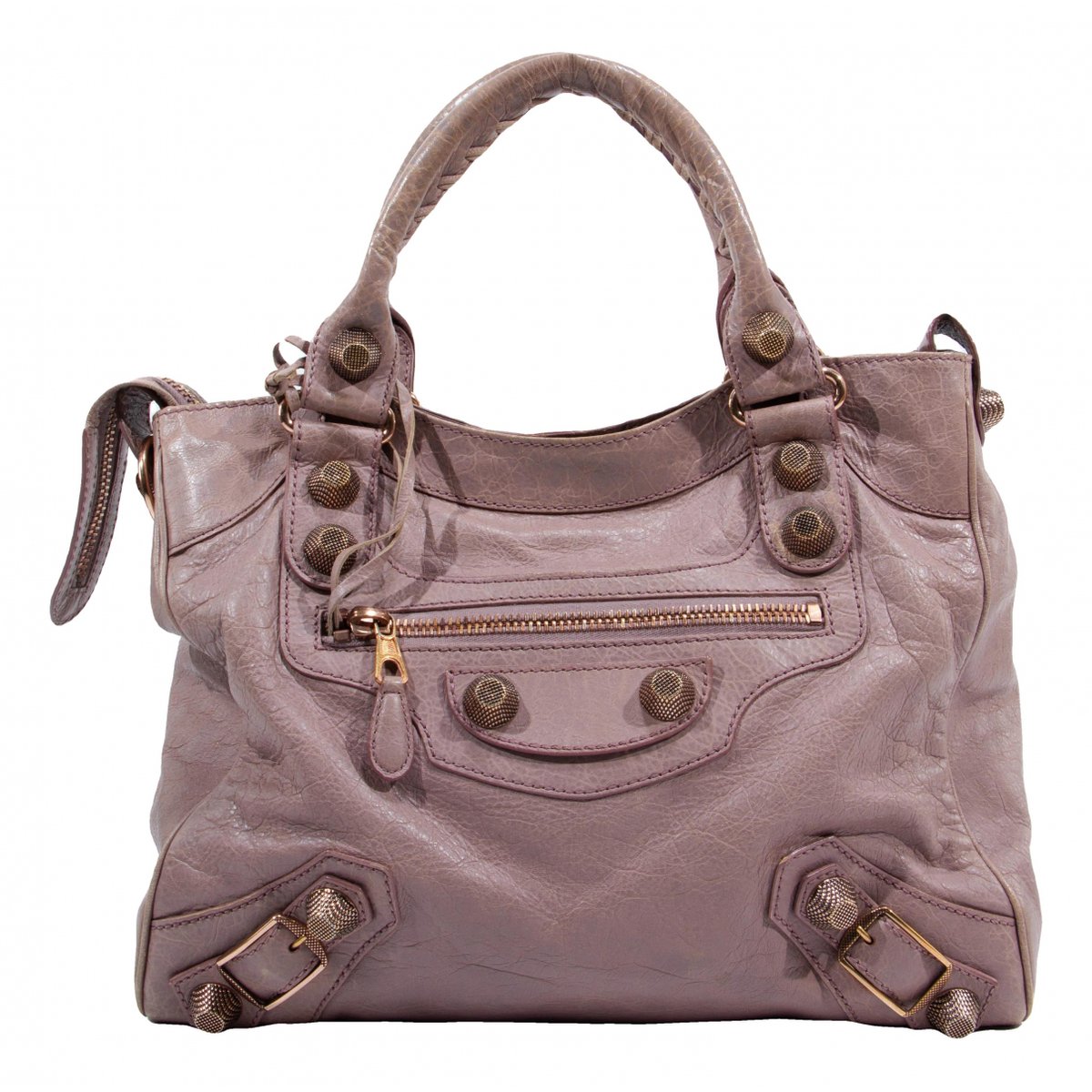 Vélo leather handbag