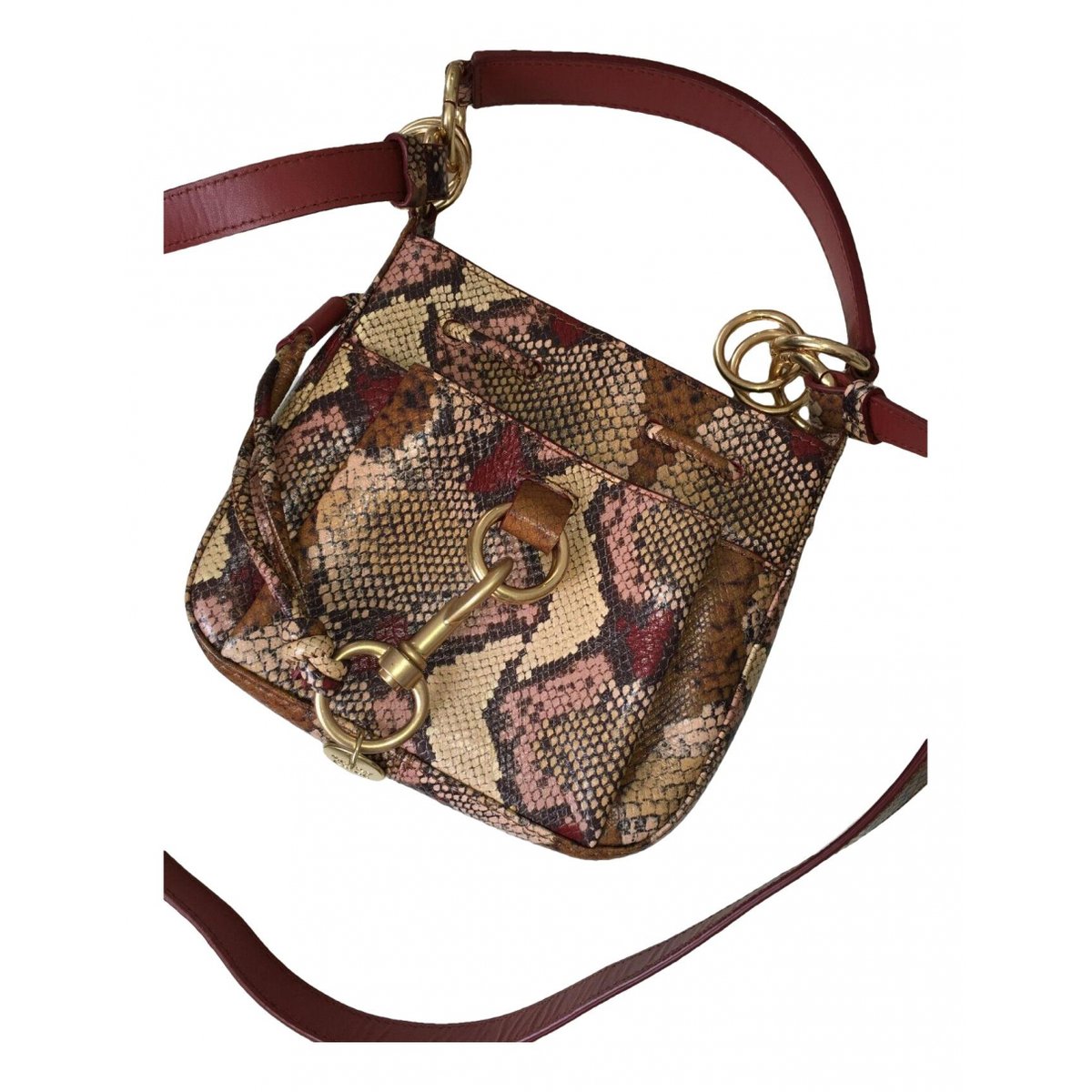 Aby leather handbag