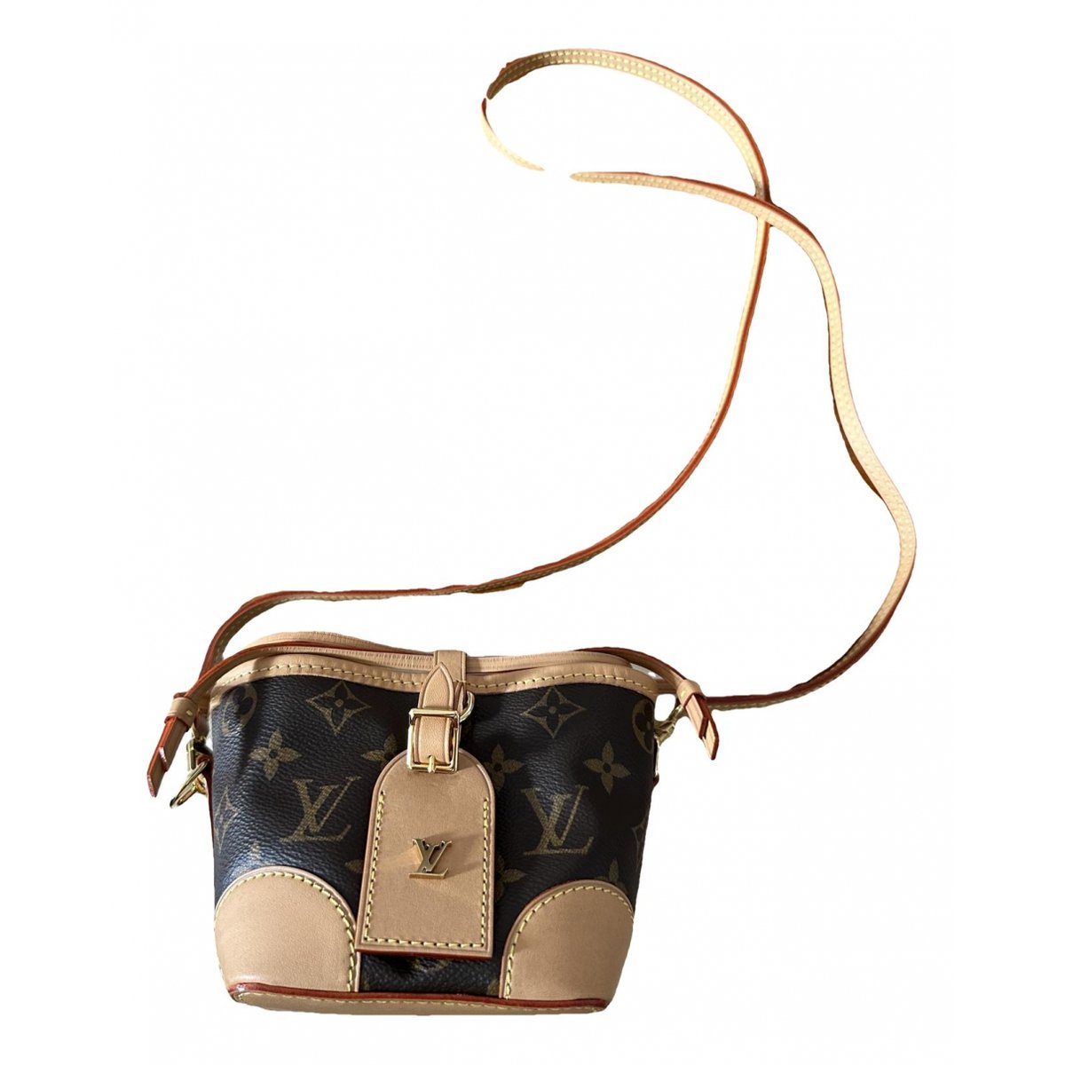 Nano Noé leather handbag