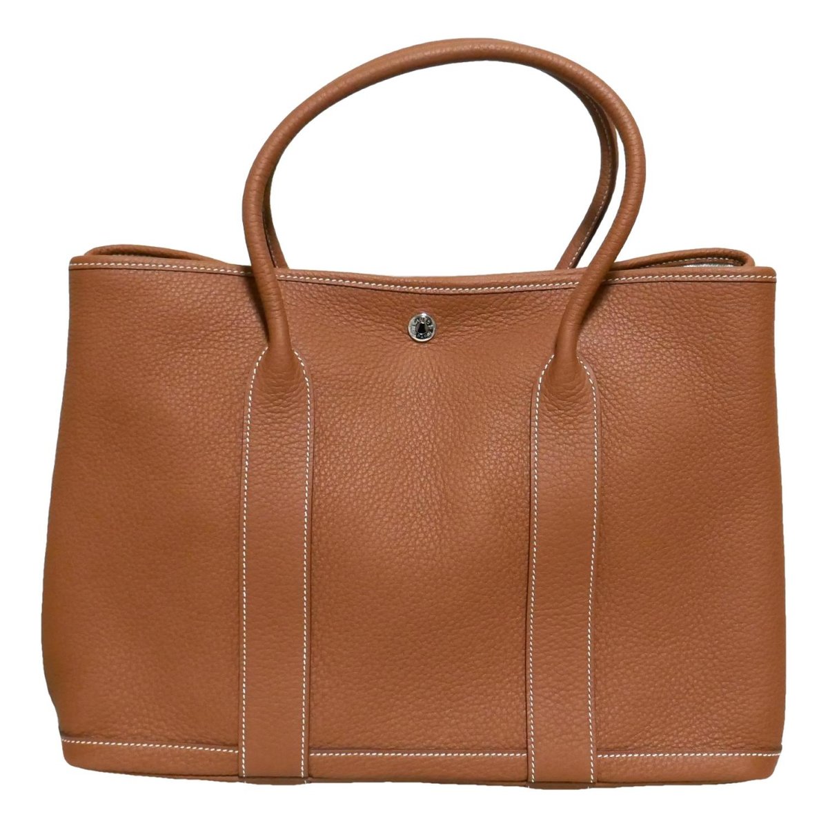 Garden Party leather handbag