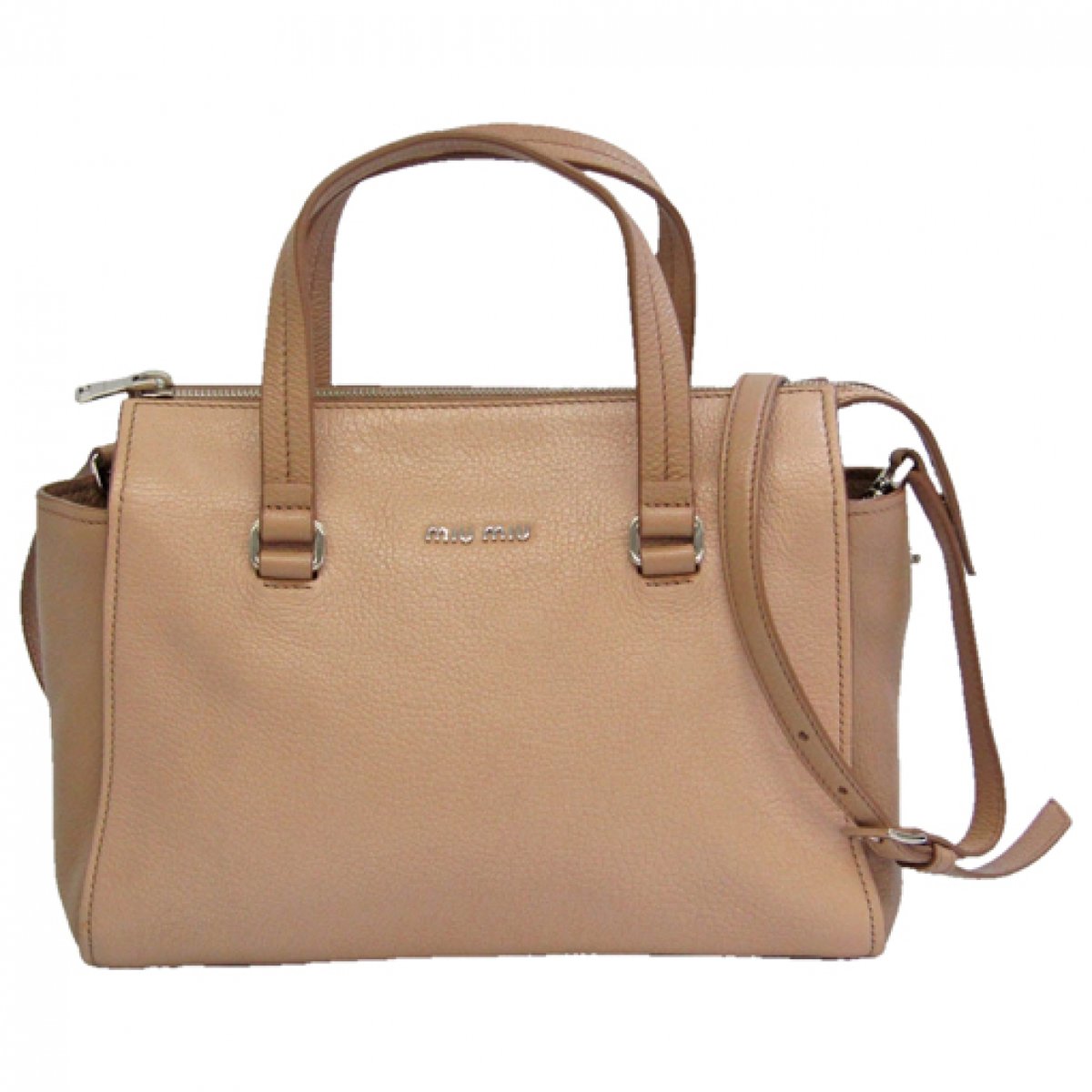 Madras leather handbag