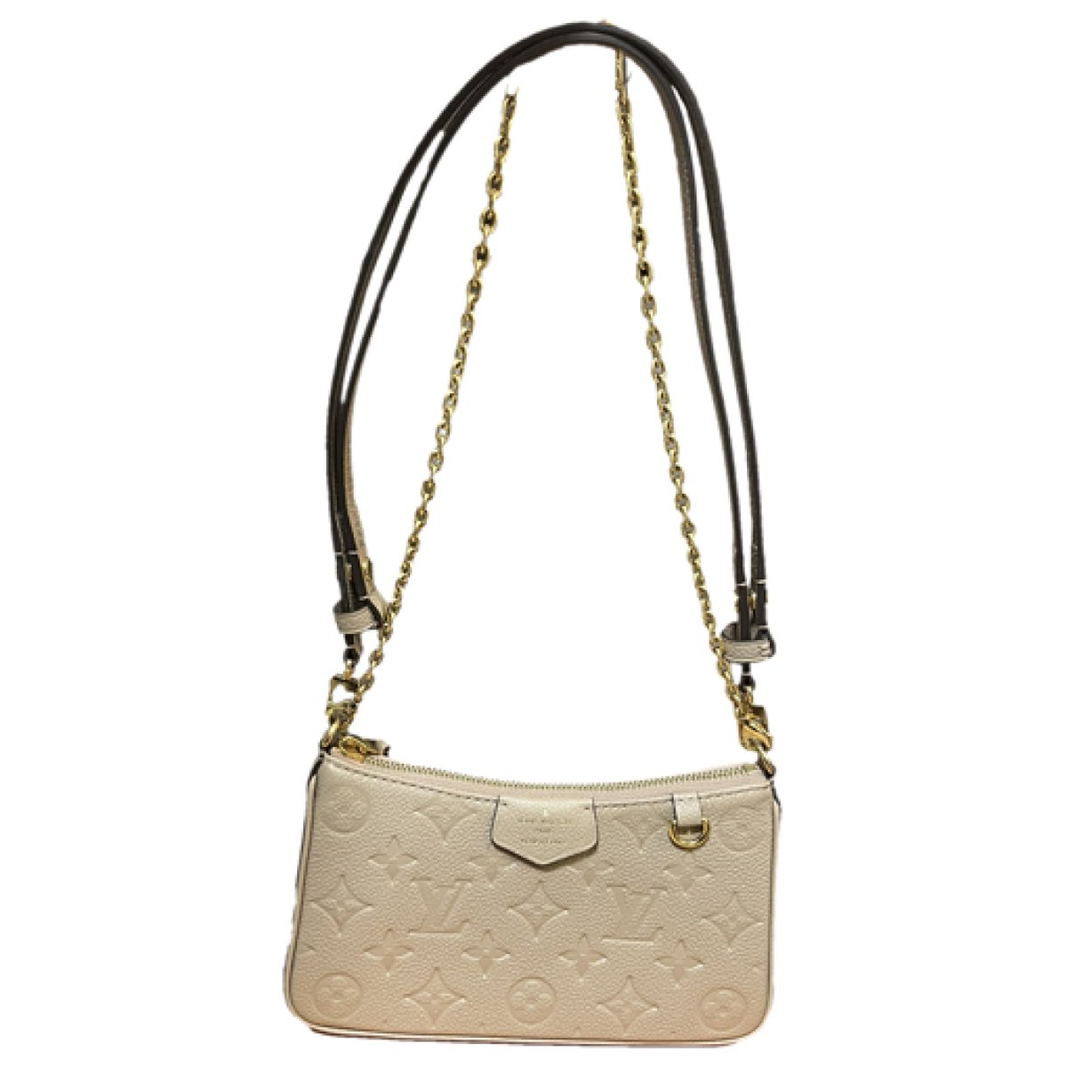 Easy Pouch On Strap leather handbag