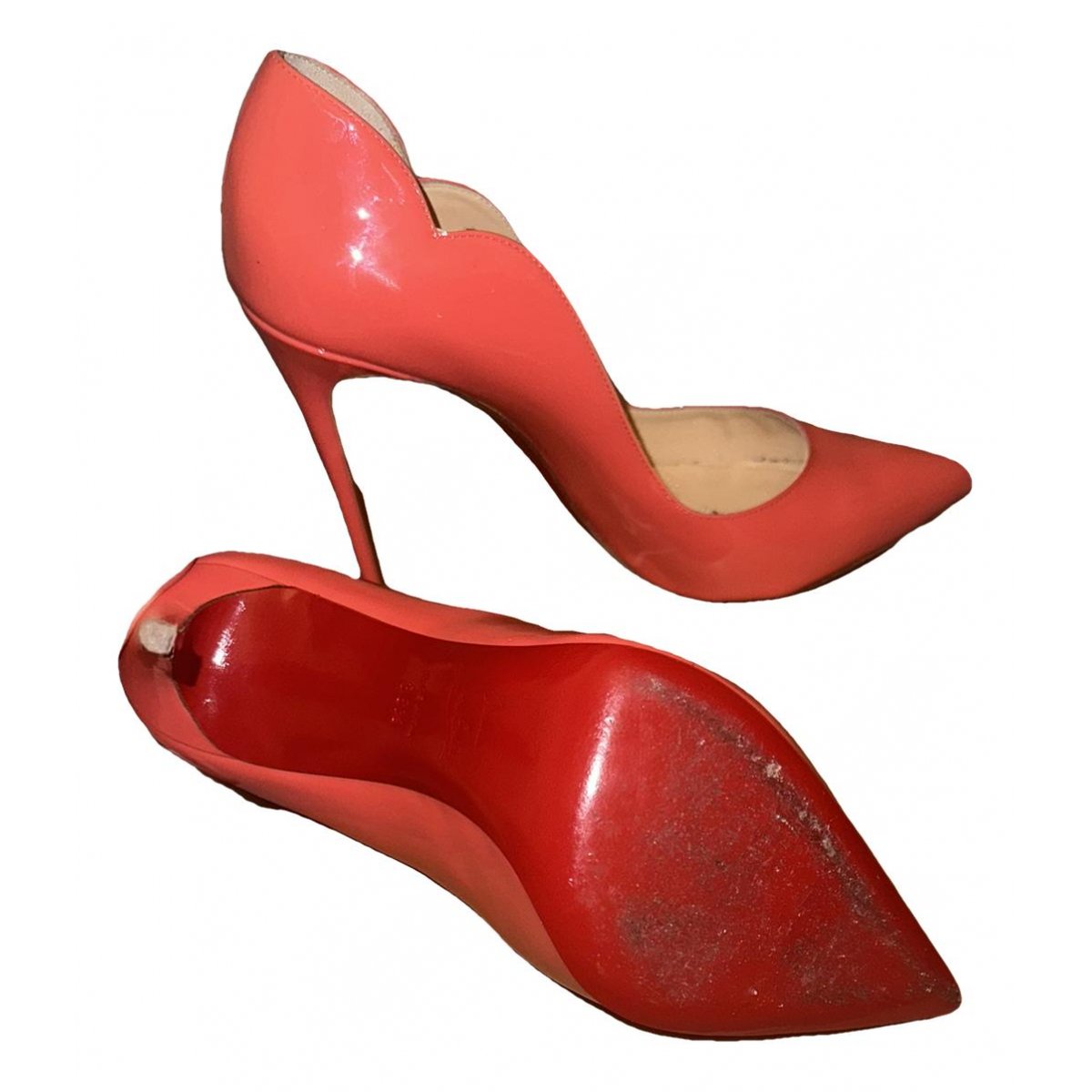Hot Chick patent leather heels