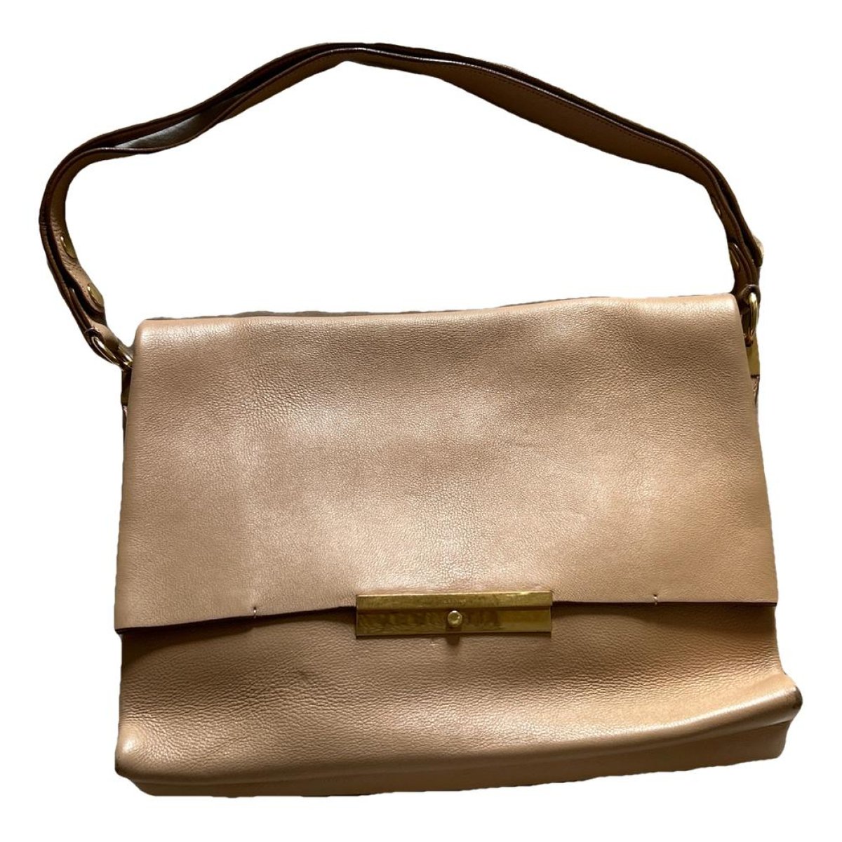 Blade leather handbag