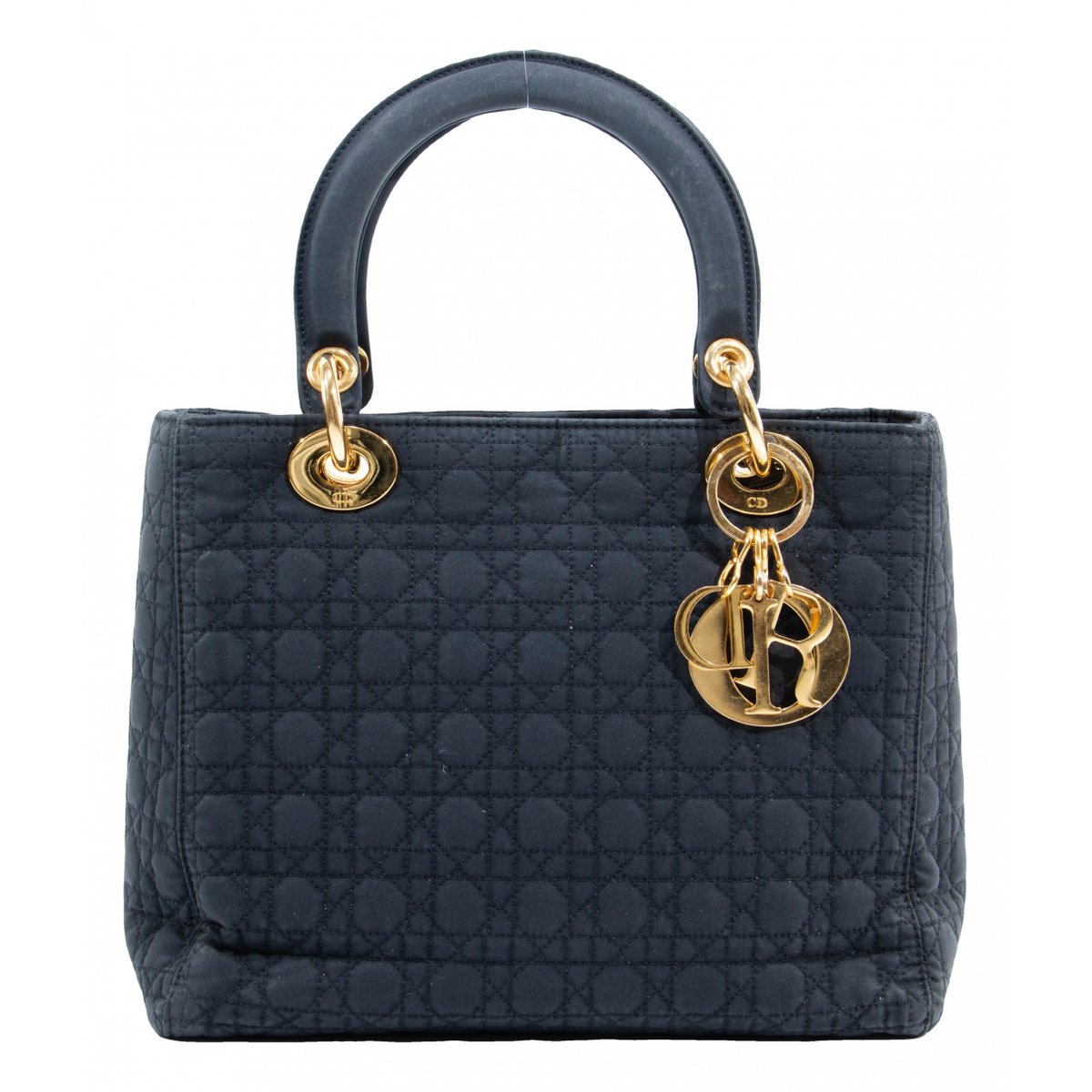 Lady Dior cloth handbag