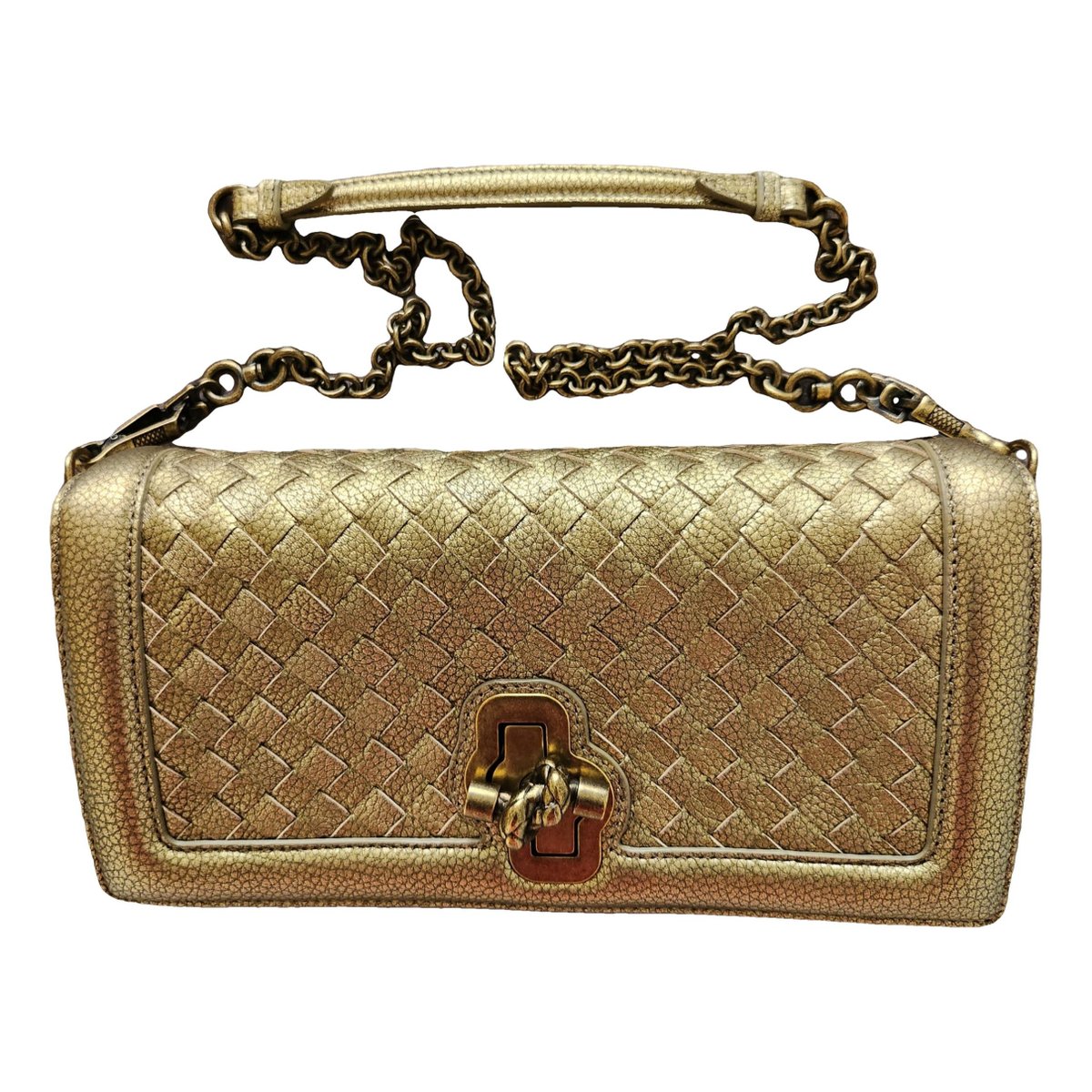 City Knot leather handbag