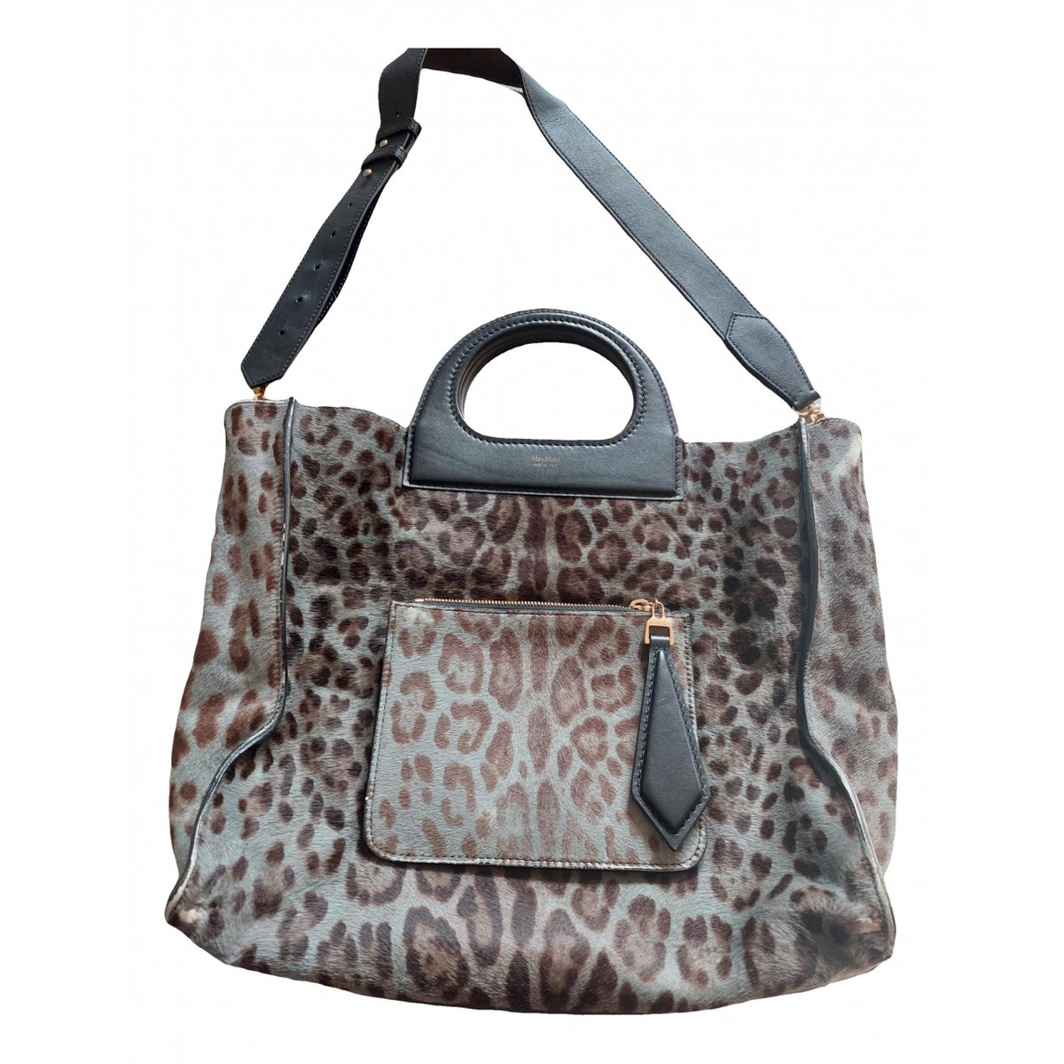 Pony-style calfskin tote