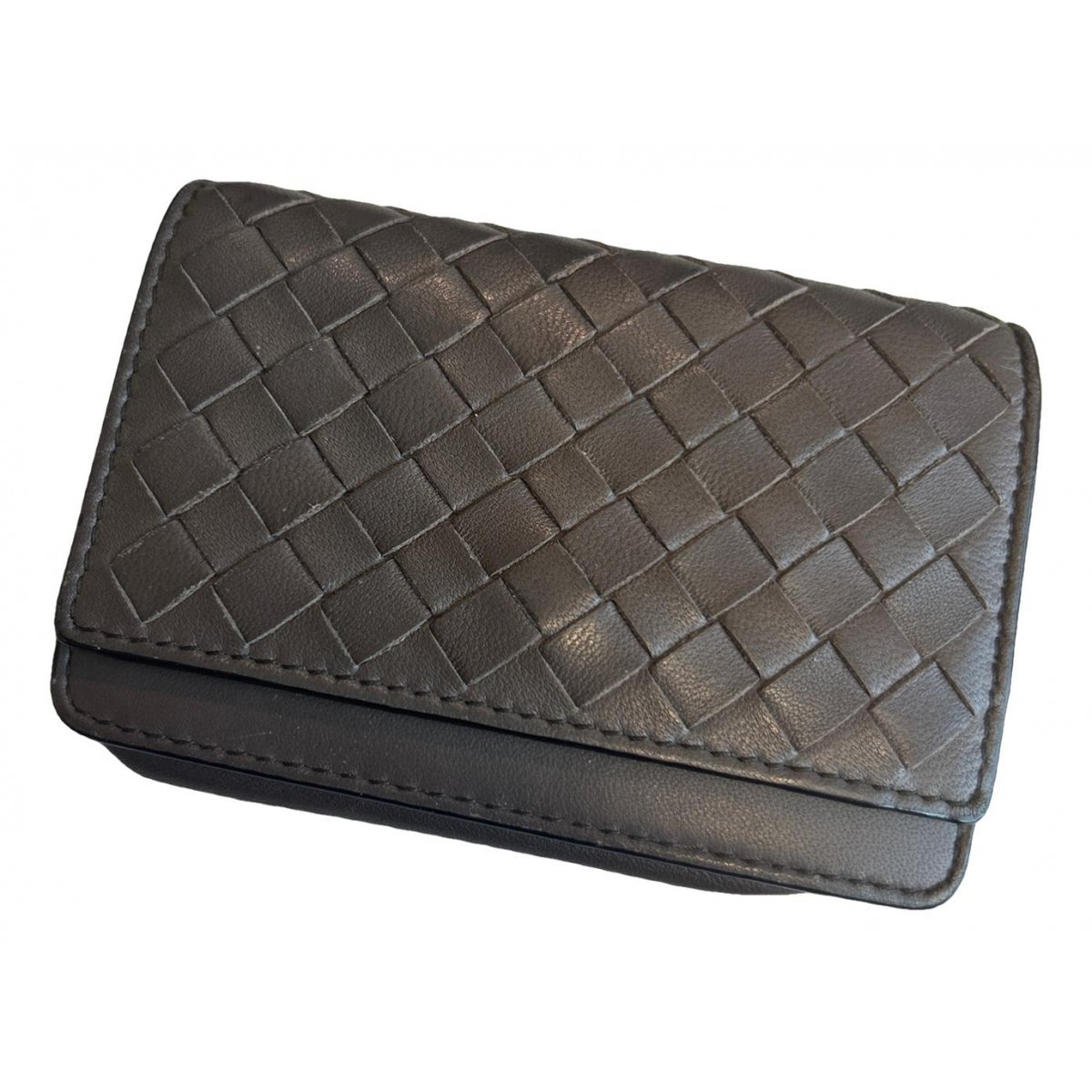 Pouch leather card wallet