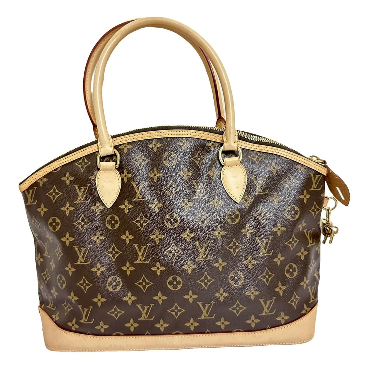 Lockit leather handbag