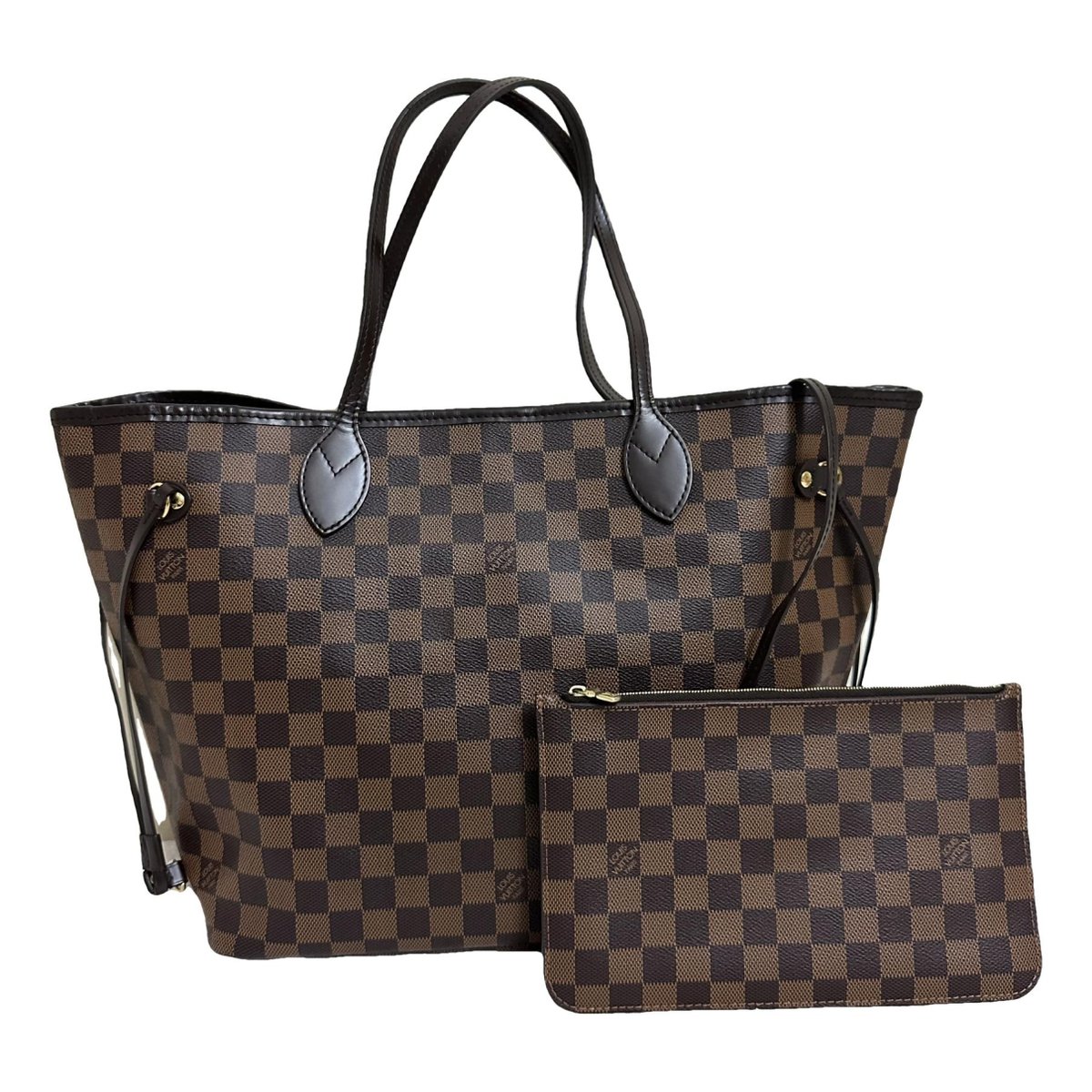 Neverfull leather tote