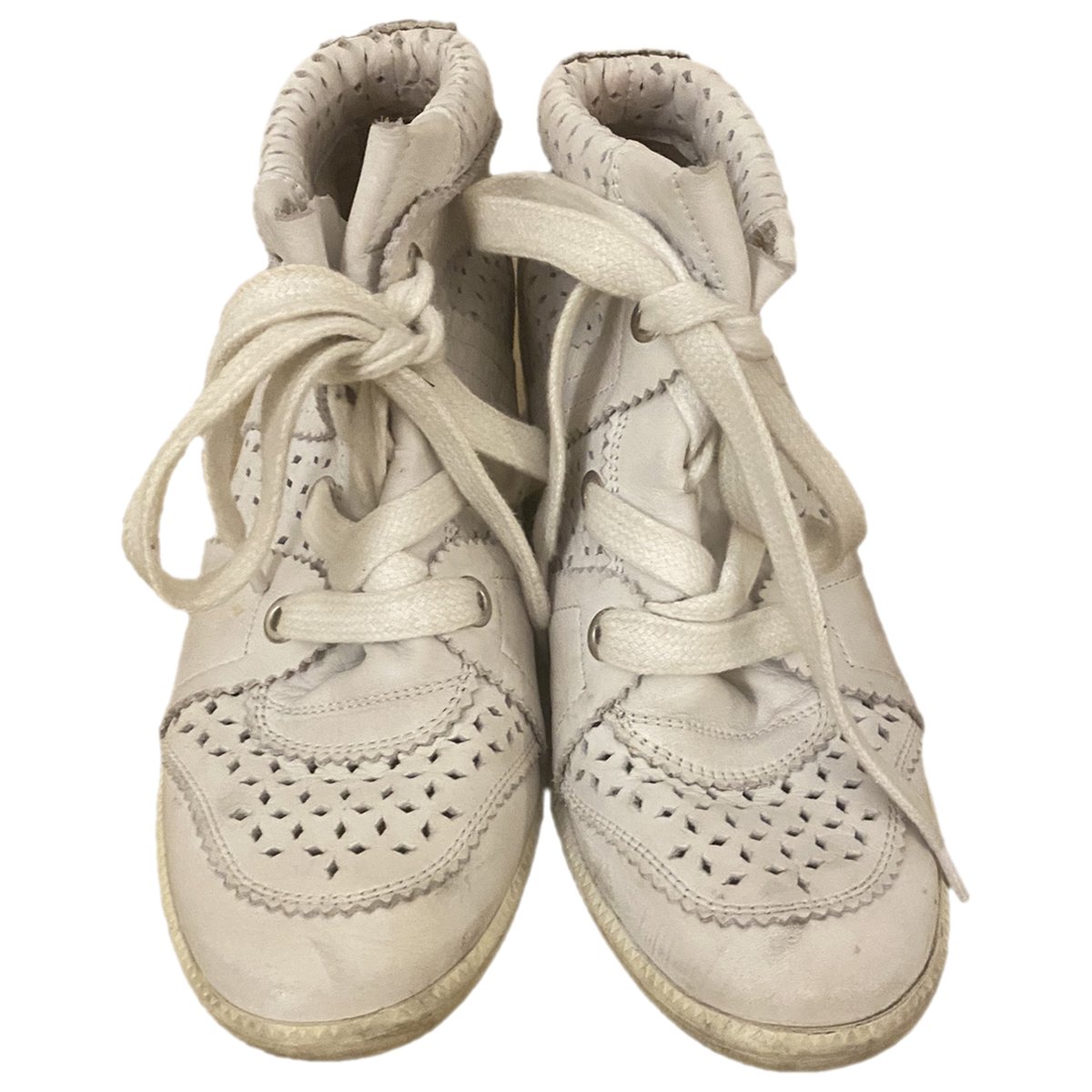 Betty leather trainers