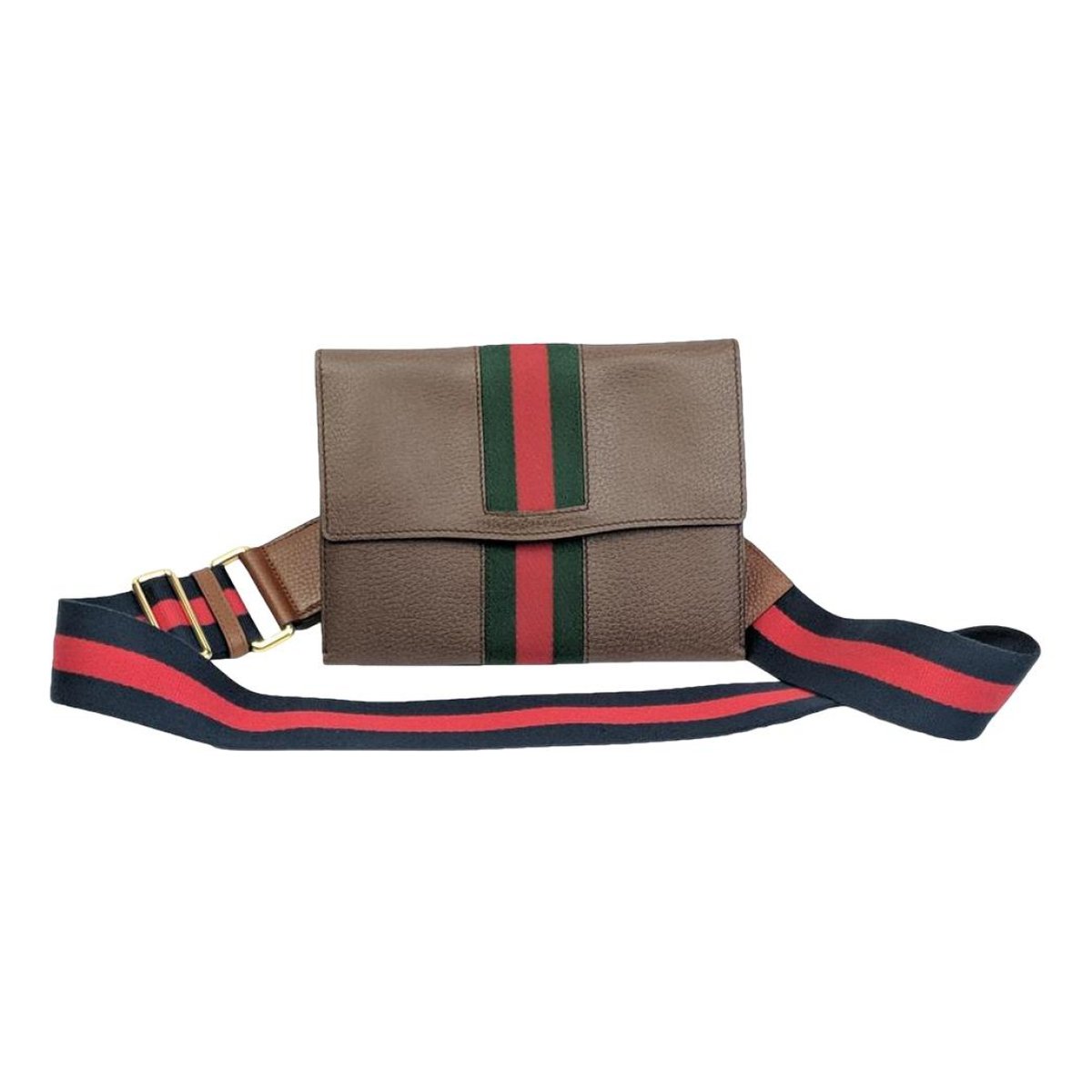 Lady Web leather crossbody bag