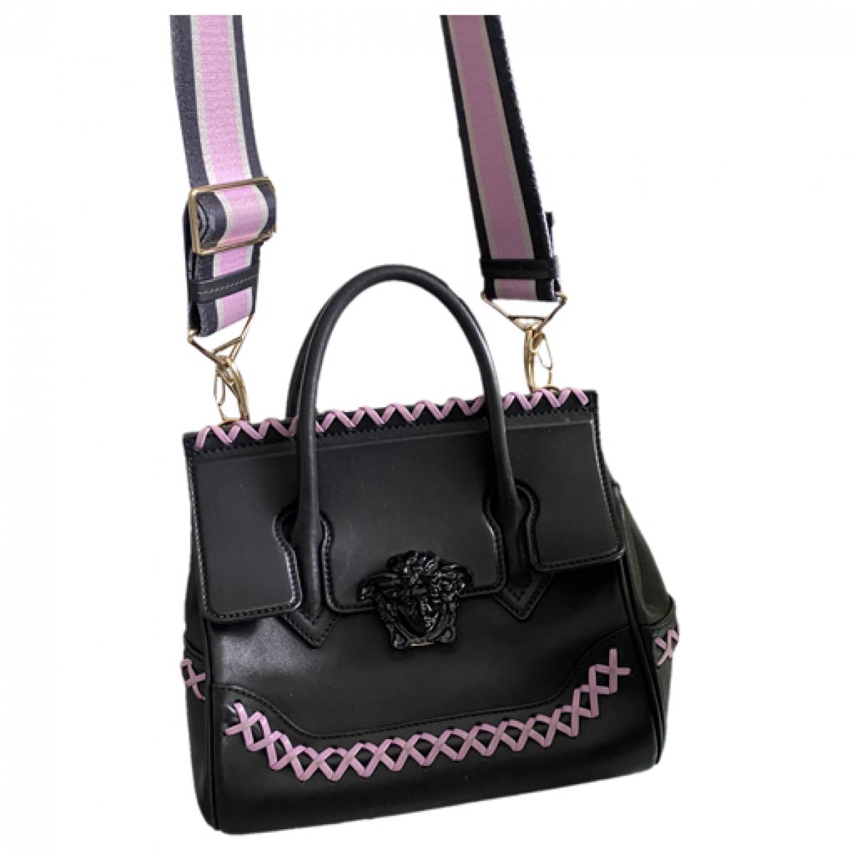 Palazzo Empire patent leather crossbody bag
