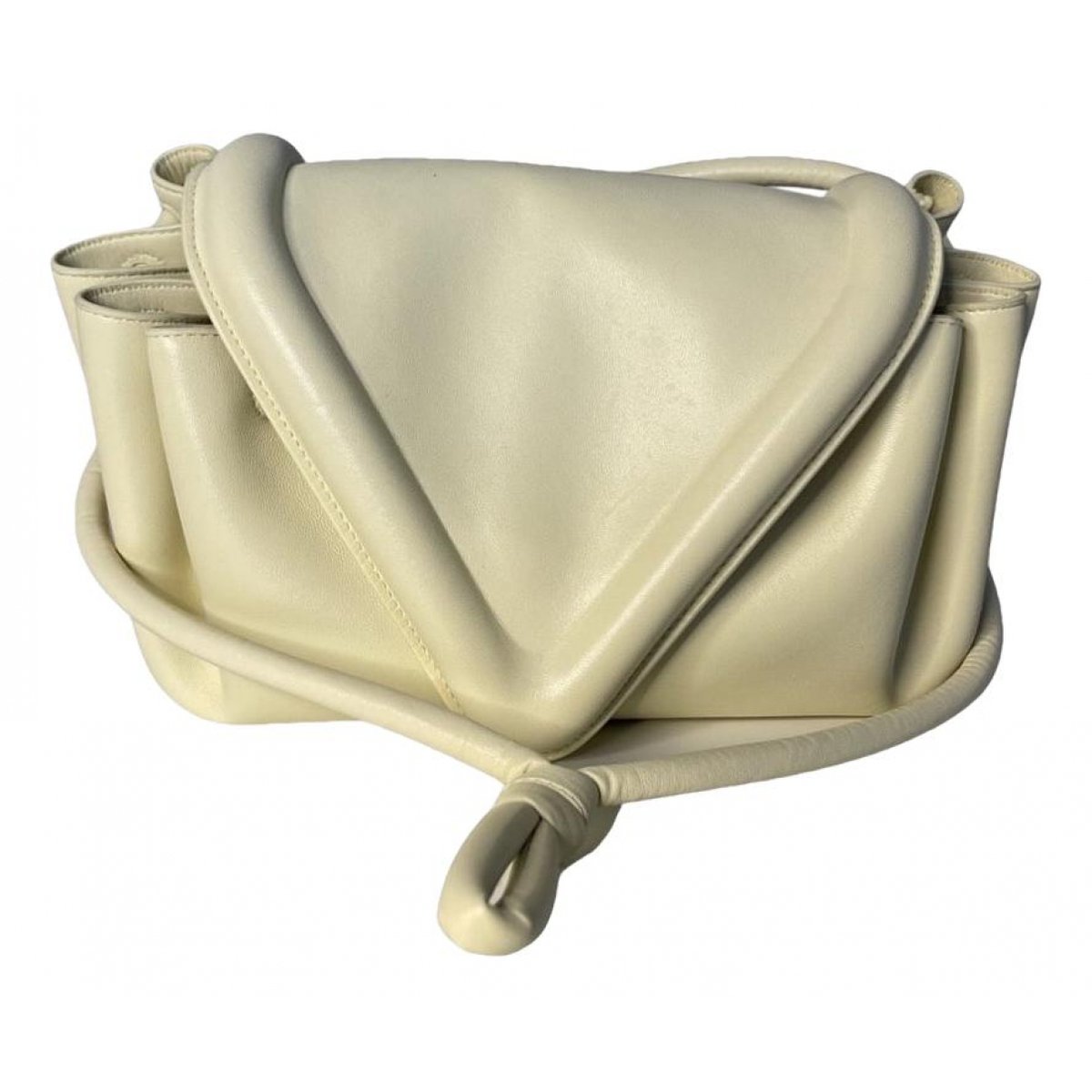 Beak leather crossbody bag