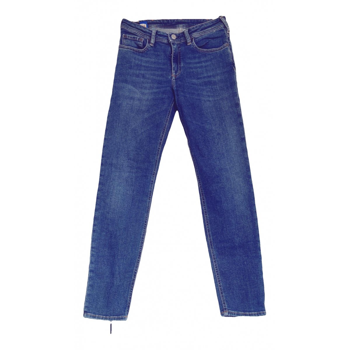 Blå Konst slim jeans