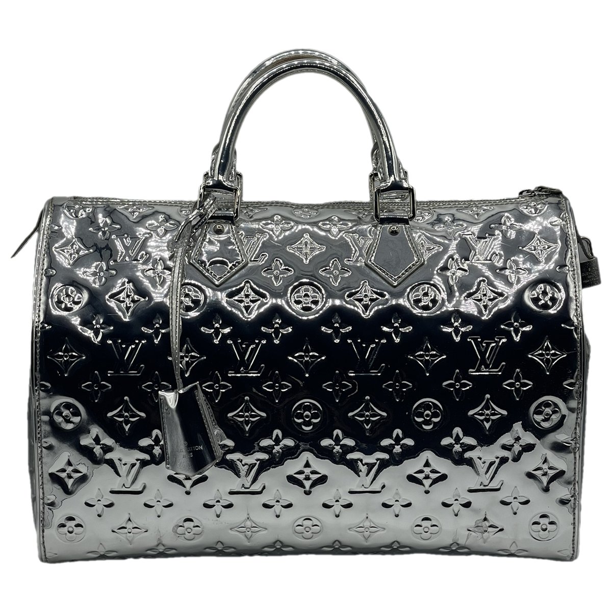 Speedy vinyl handbag