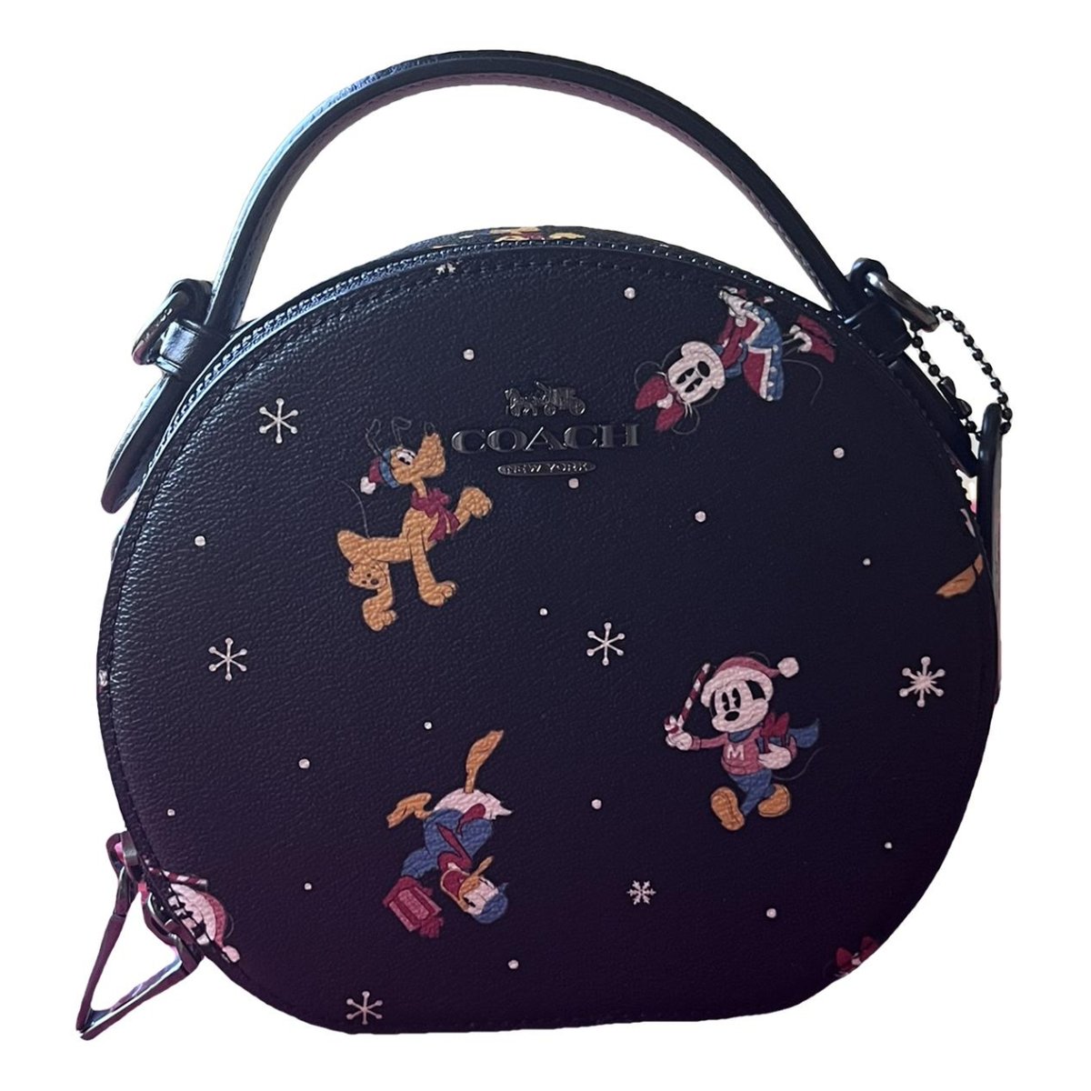 Disney collection leather handbag