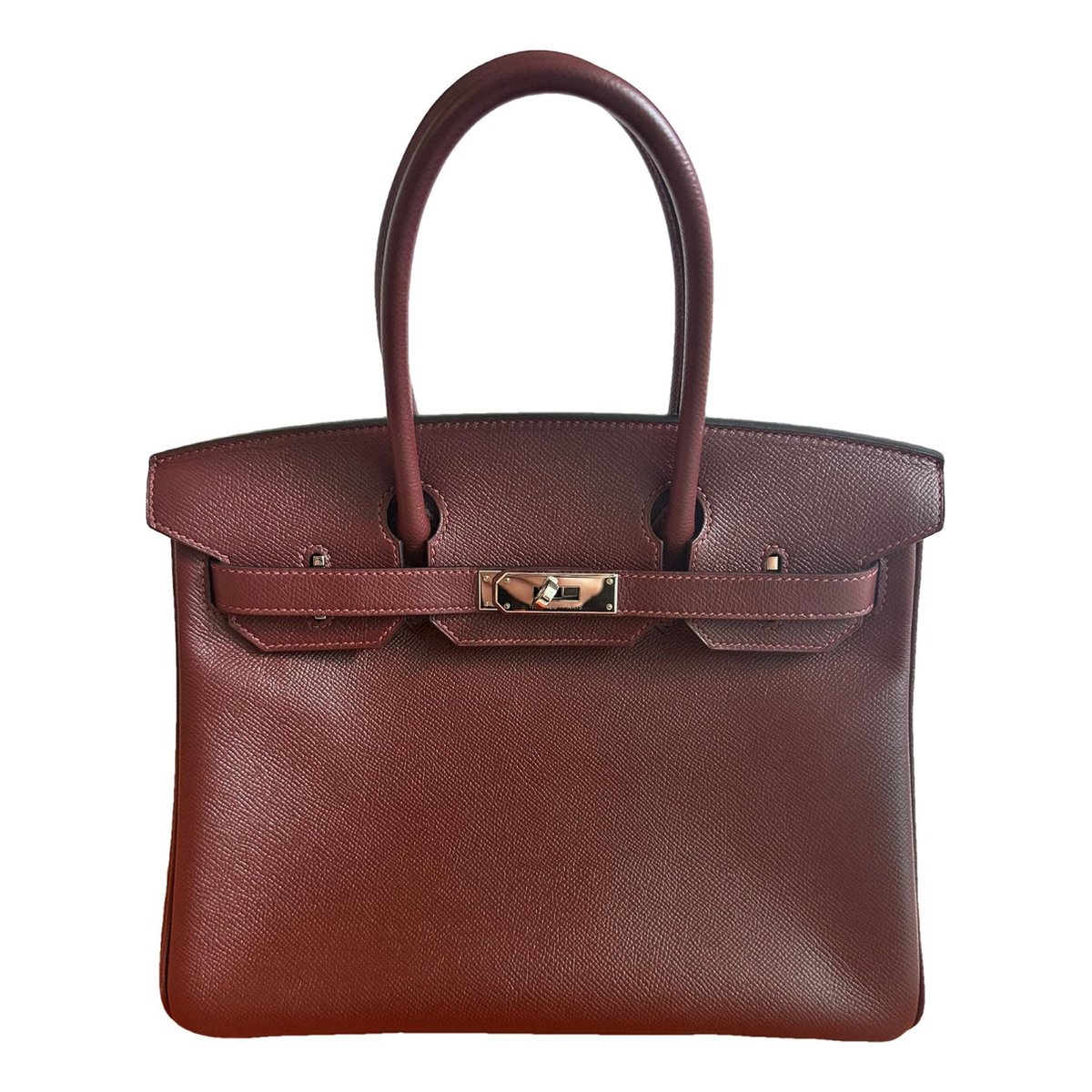 Birkin 30 leather handbag