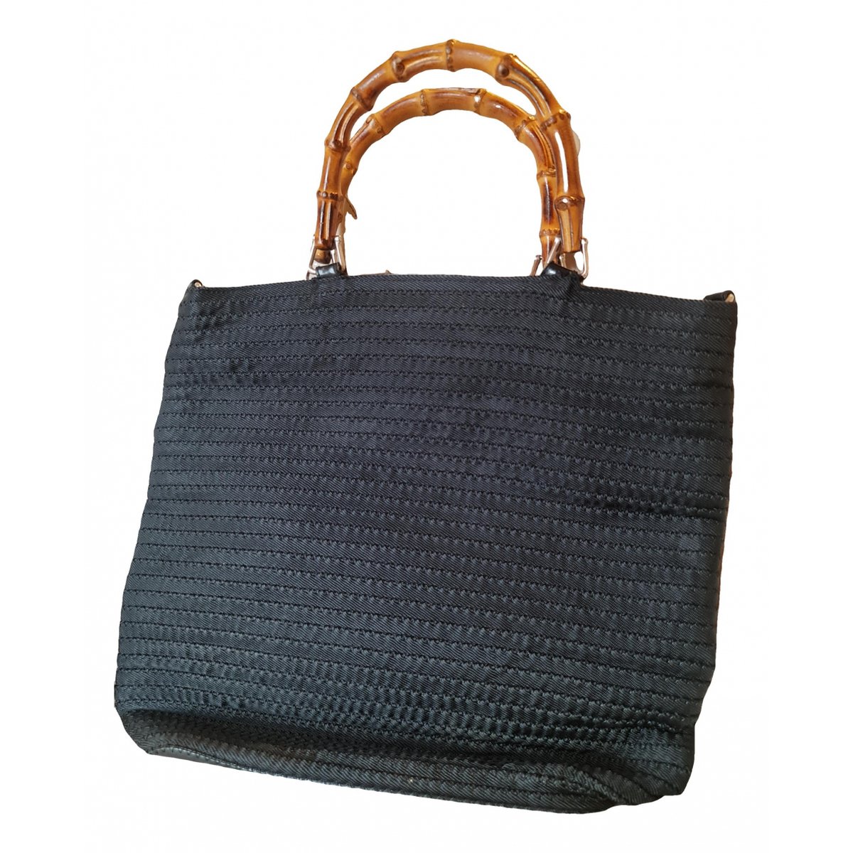 Bamboo Top Handle handbag
