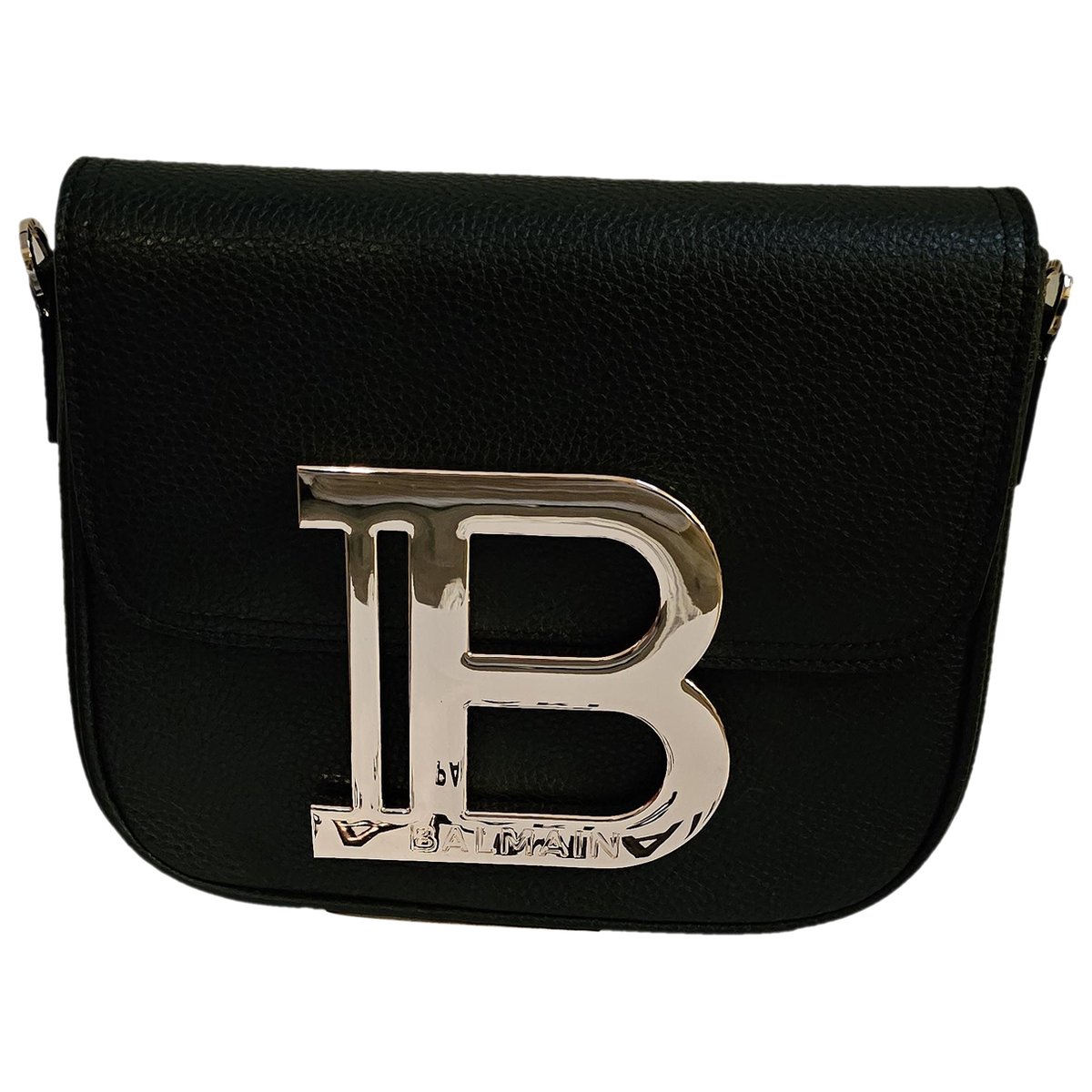 Crossbody leather handbag