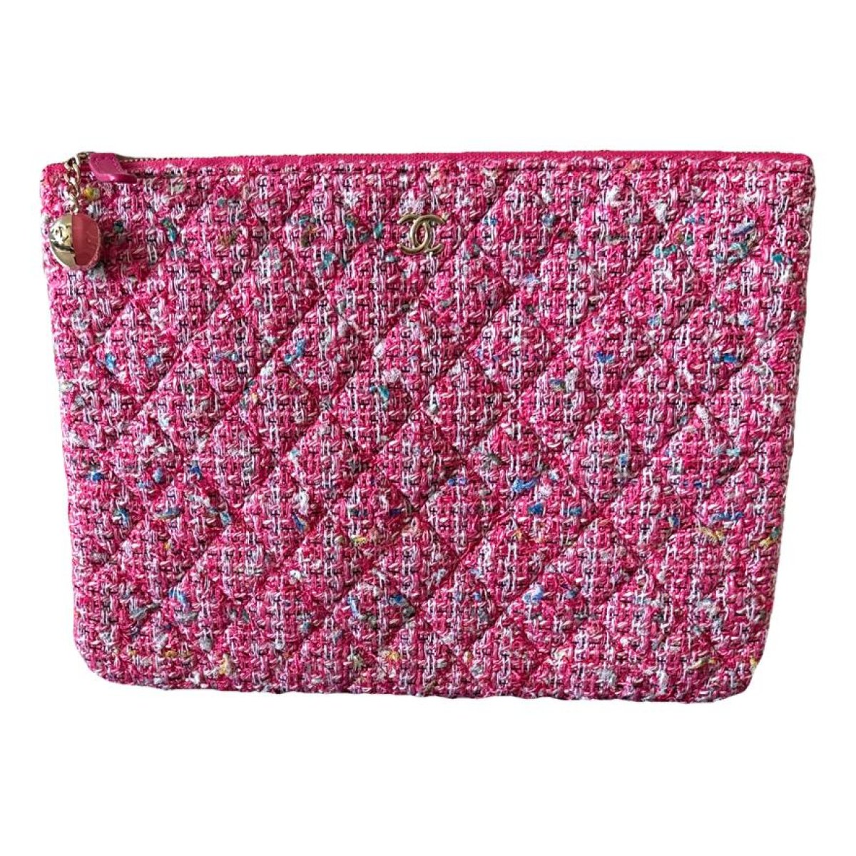 Timeless/Classique tweed clutch bag