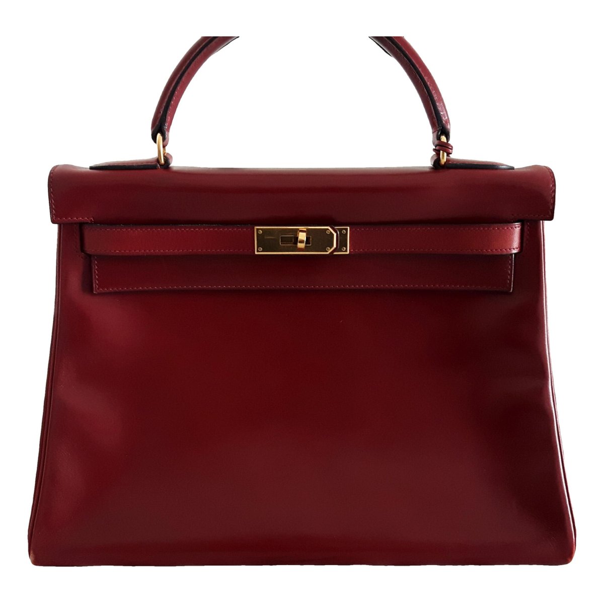 Kelly 32 leather handbag