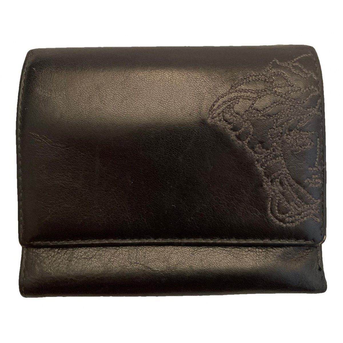 La Medusa leather card wallet