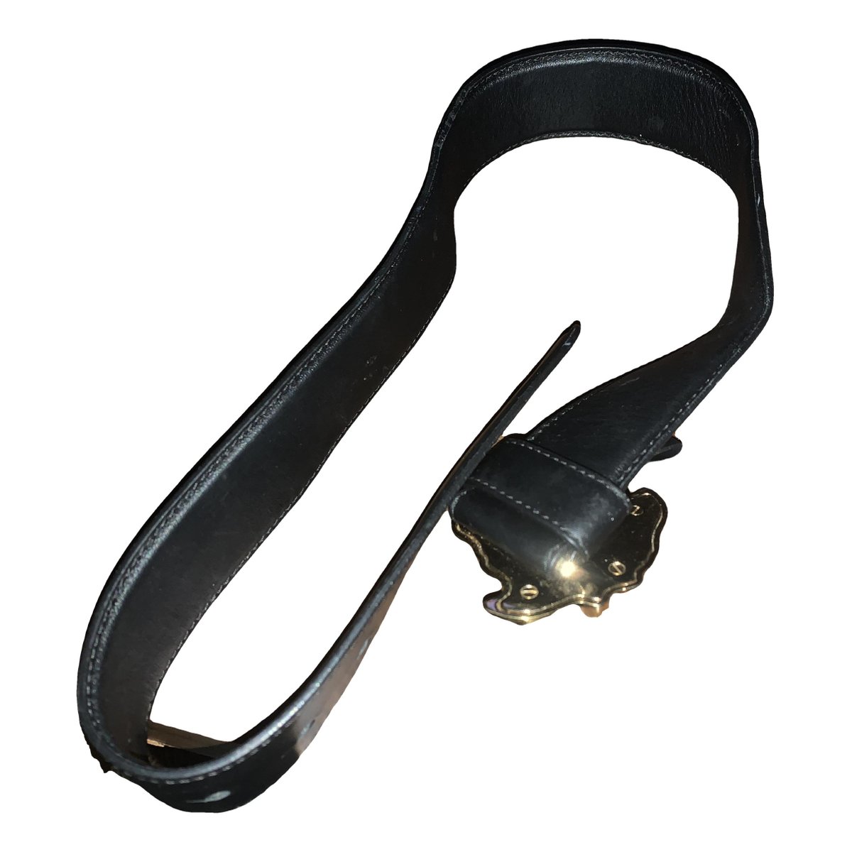 Medusa leather belt