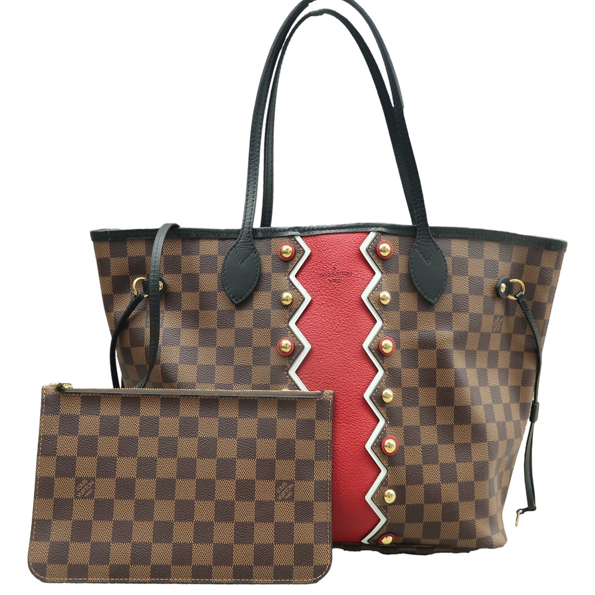 Neverfull leather handbag