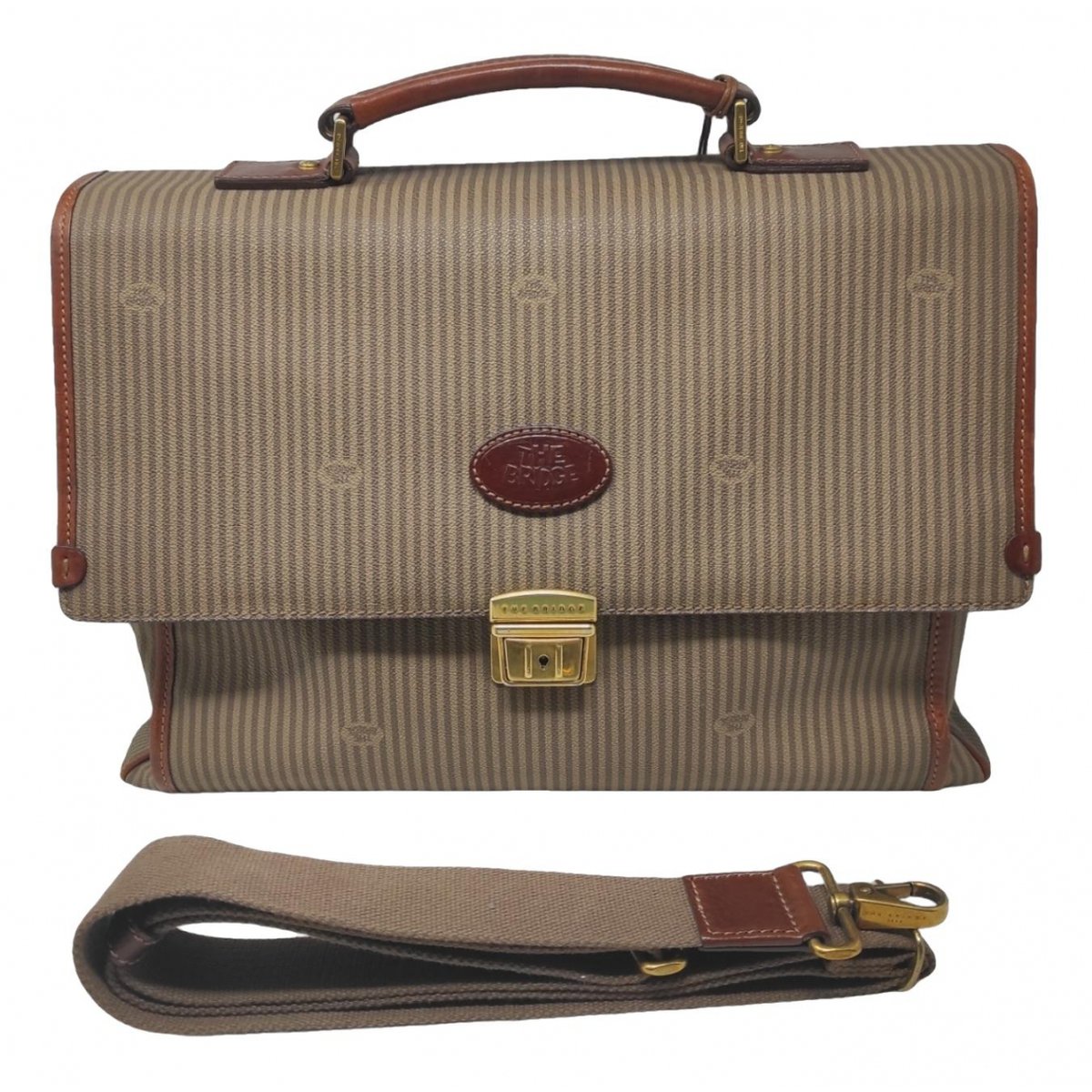 Leather satchel