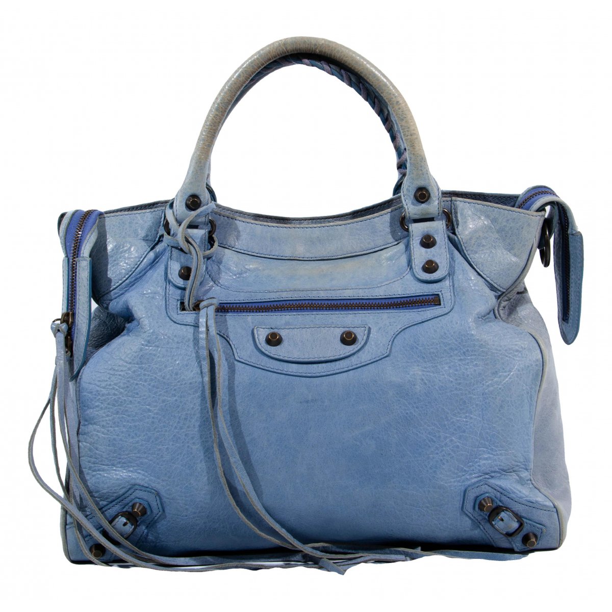 Vélo leather handbag