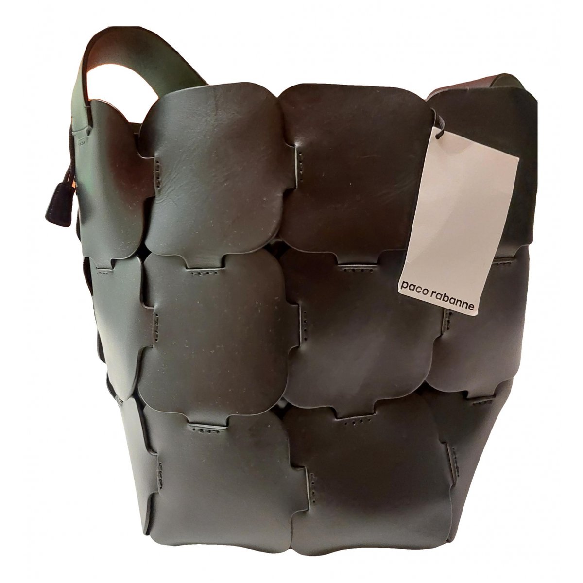 Leather tote