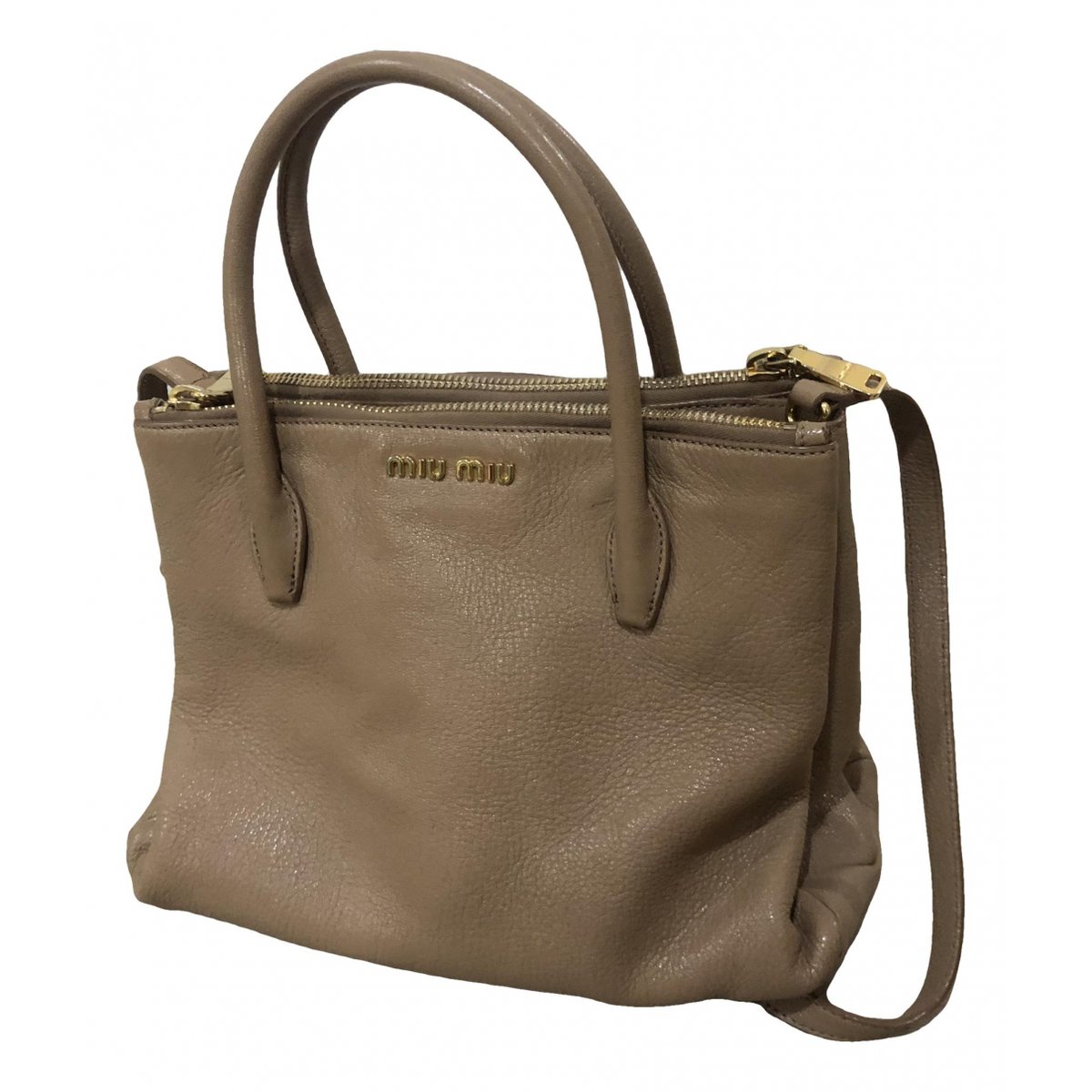Madras leather handbag