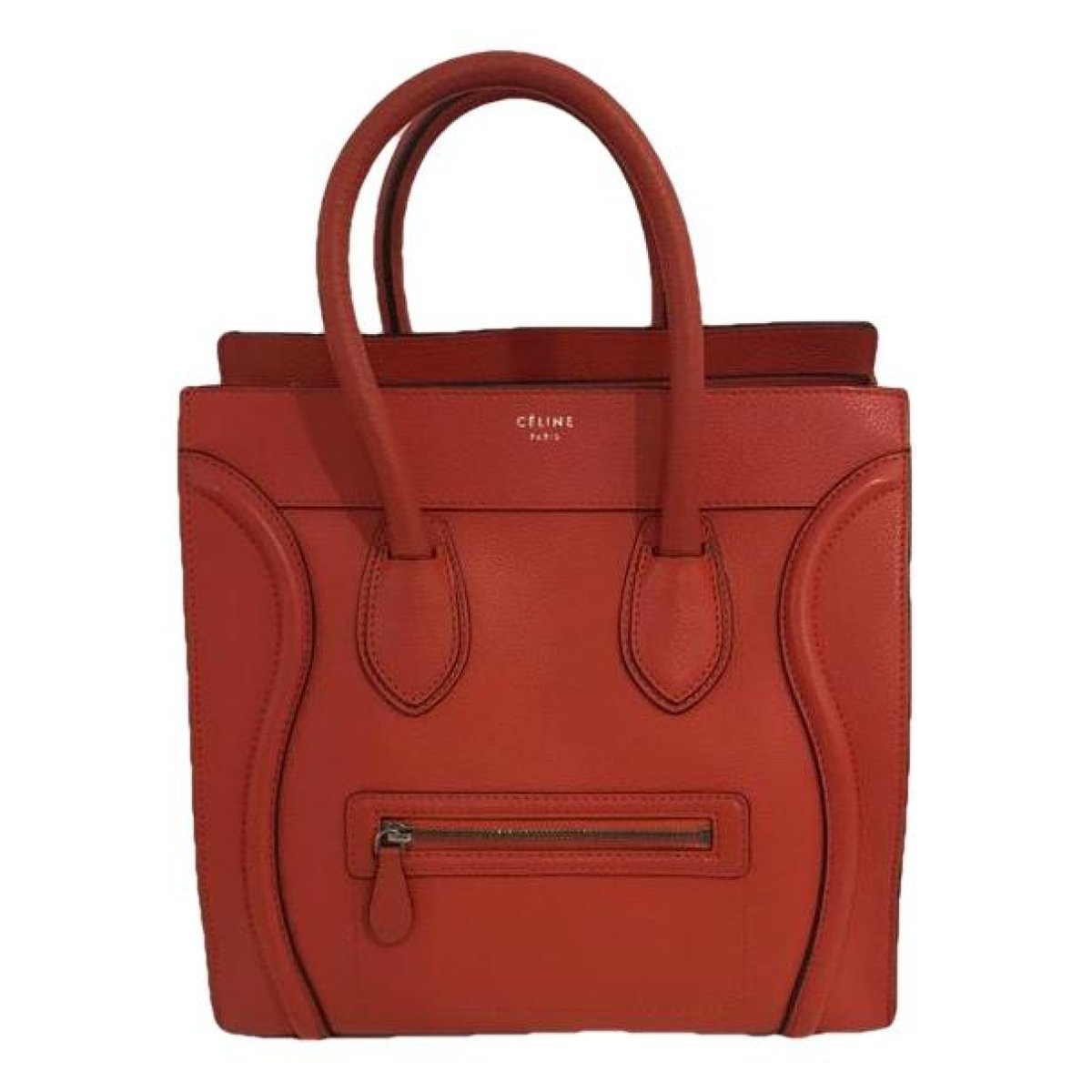 Luggage leather handbag