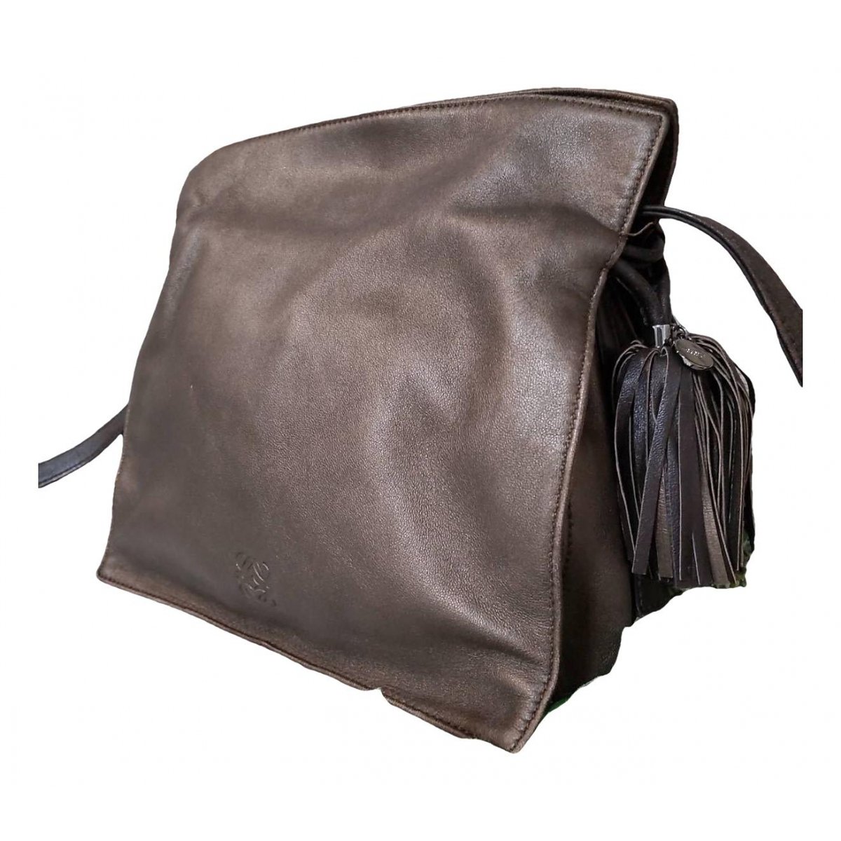 Flamenco leather handbag