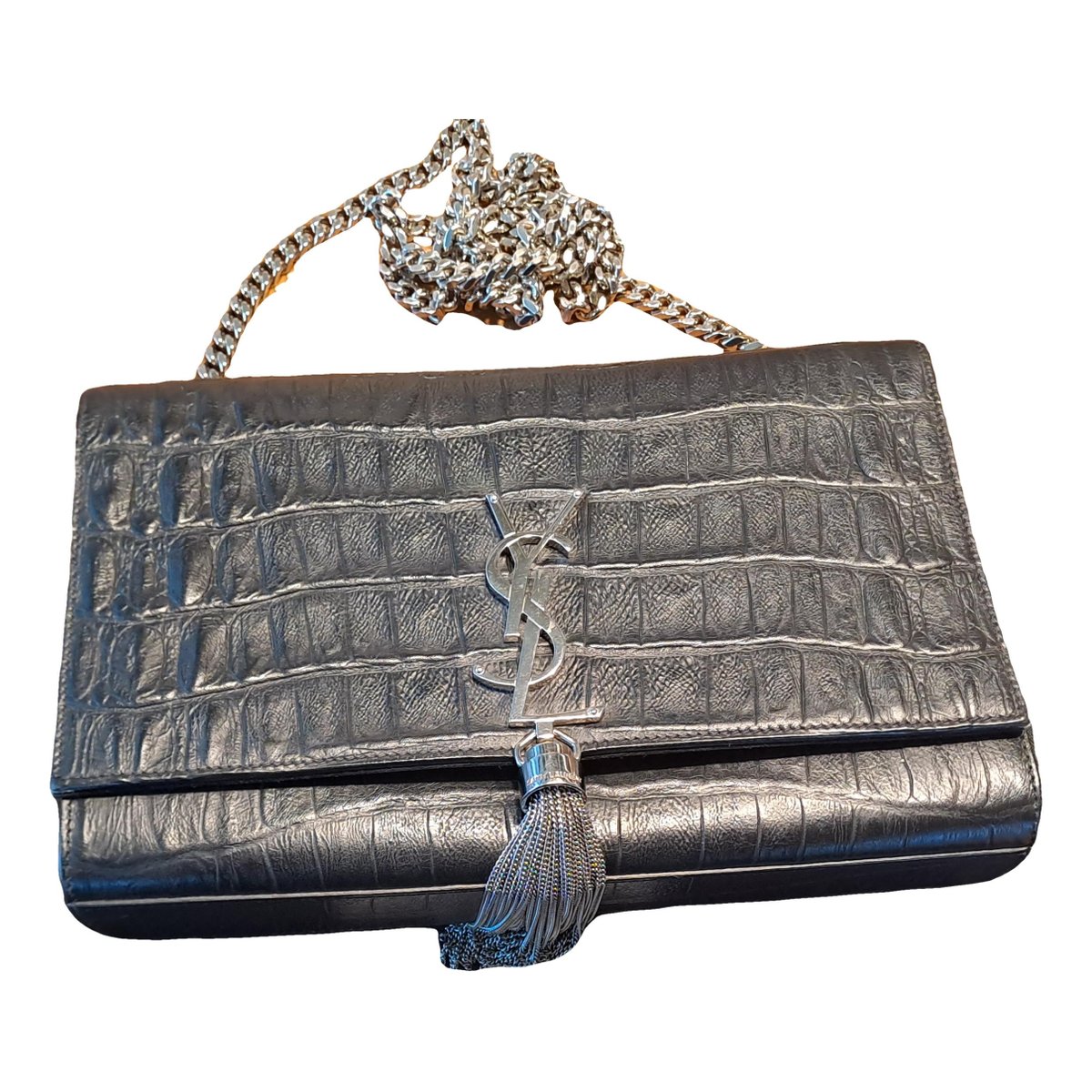 Baby monogramme leather handbag