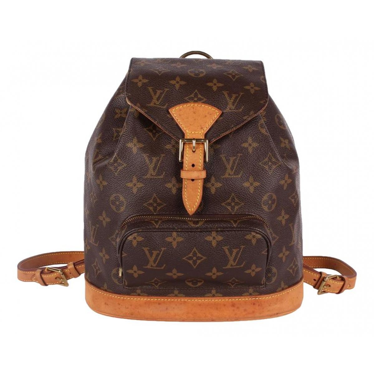 Montsouris leather backpack