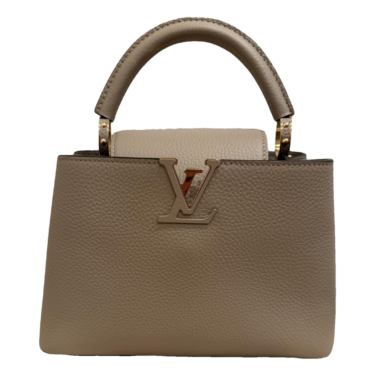 Capucines leather handbag