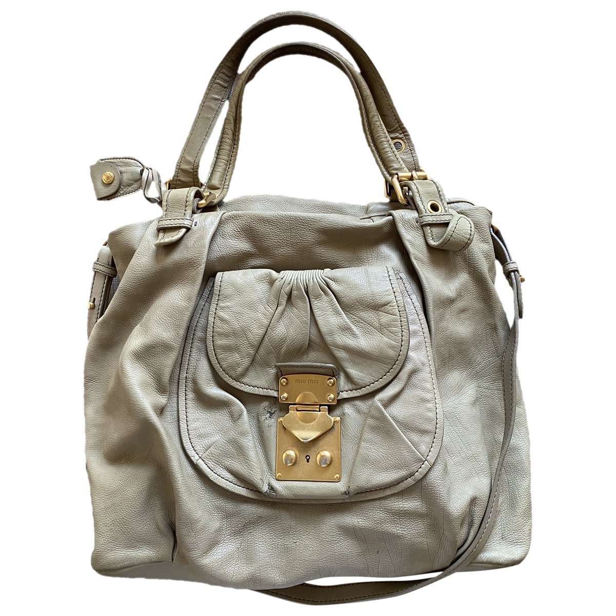 Vitello leather tote
