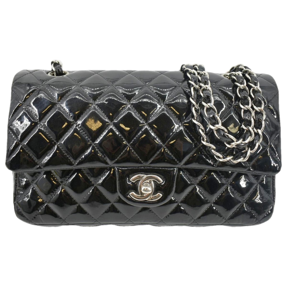 Classic CC Shopping leather handbag