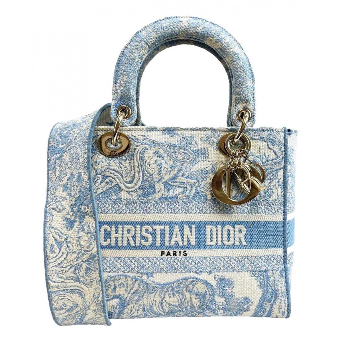 Lady D-Lite leather crossbody bag