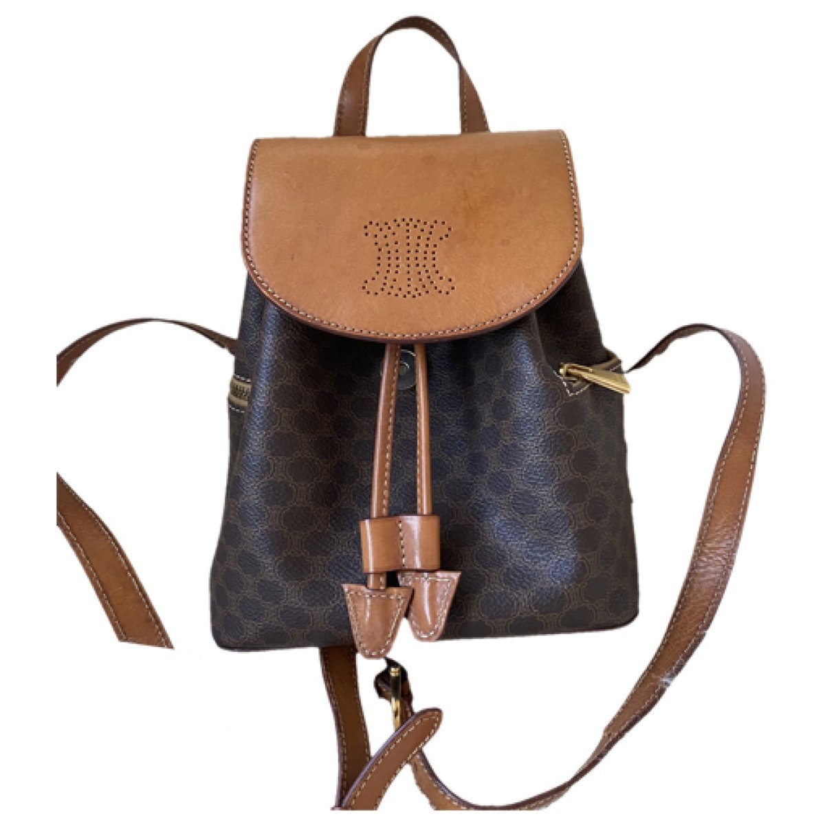 Folco leather backpack