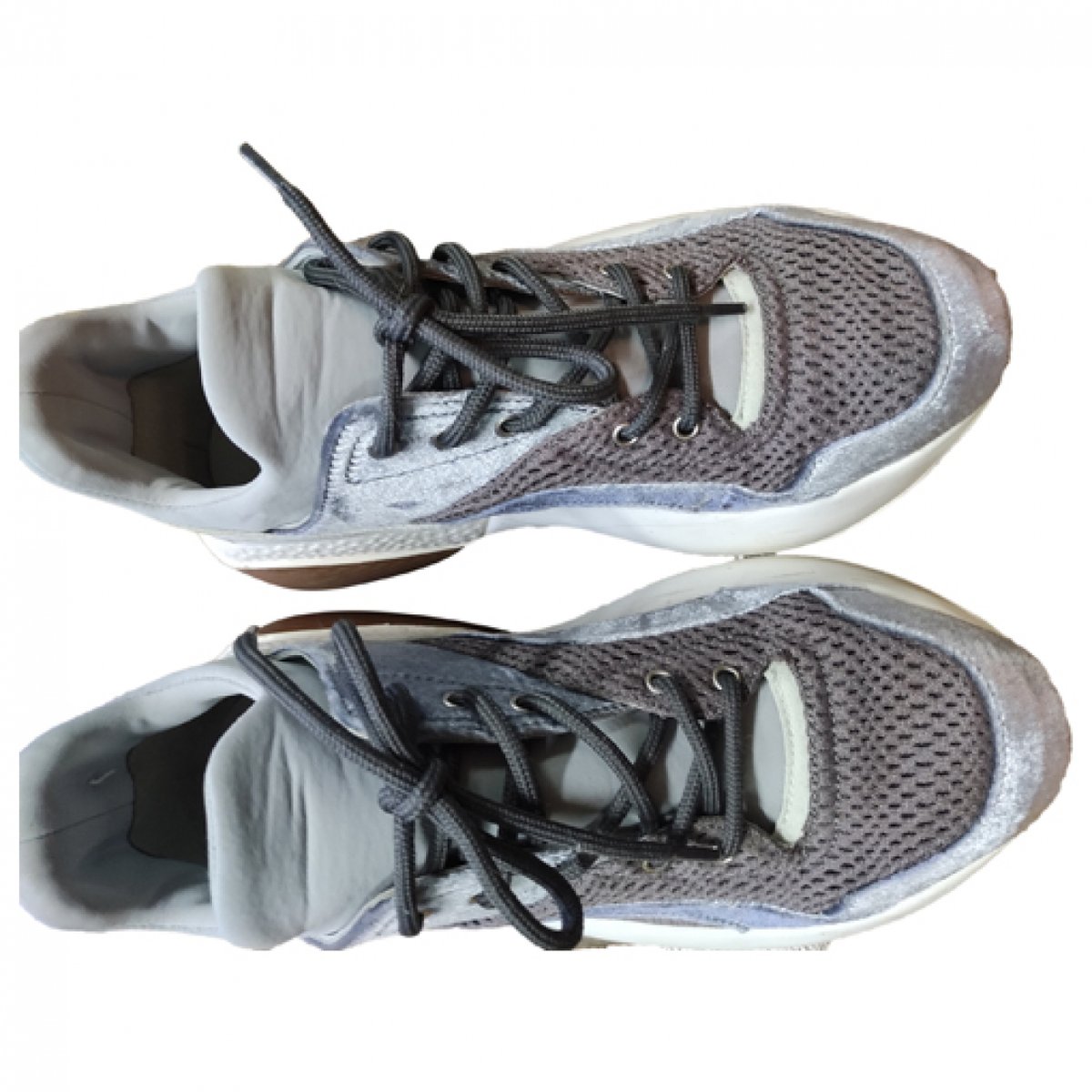 Eclypse faux fur trainers