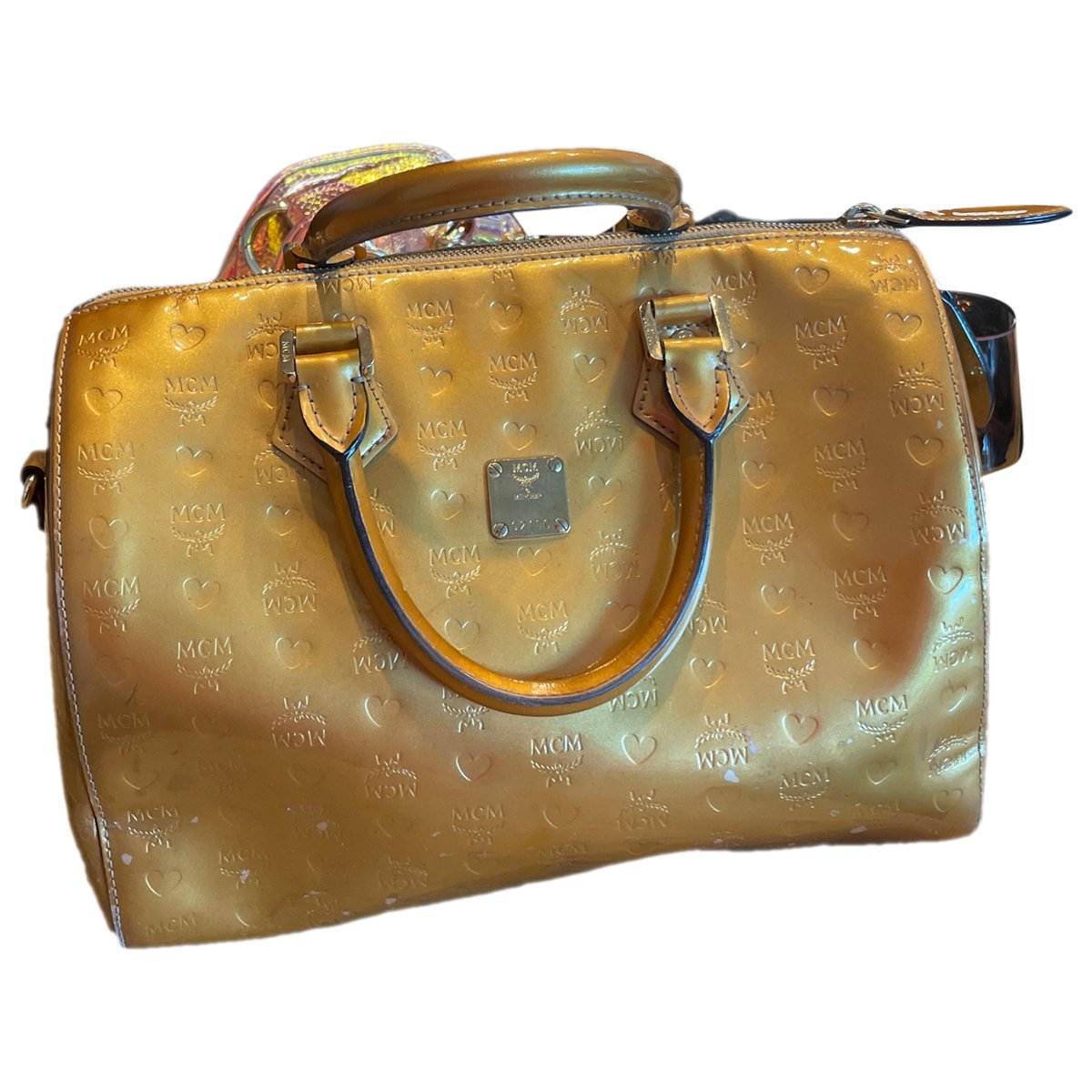 Boston vegan leather handbag