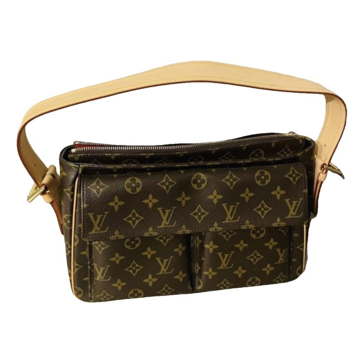 Viva Cité leather handbag