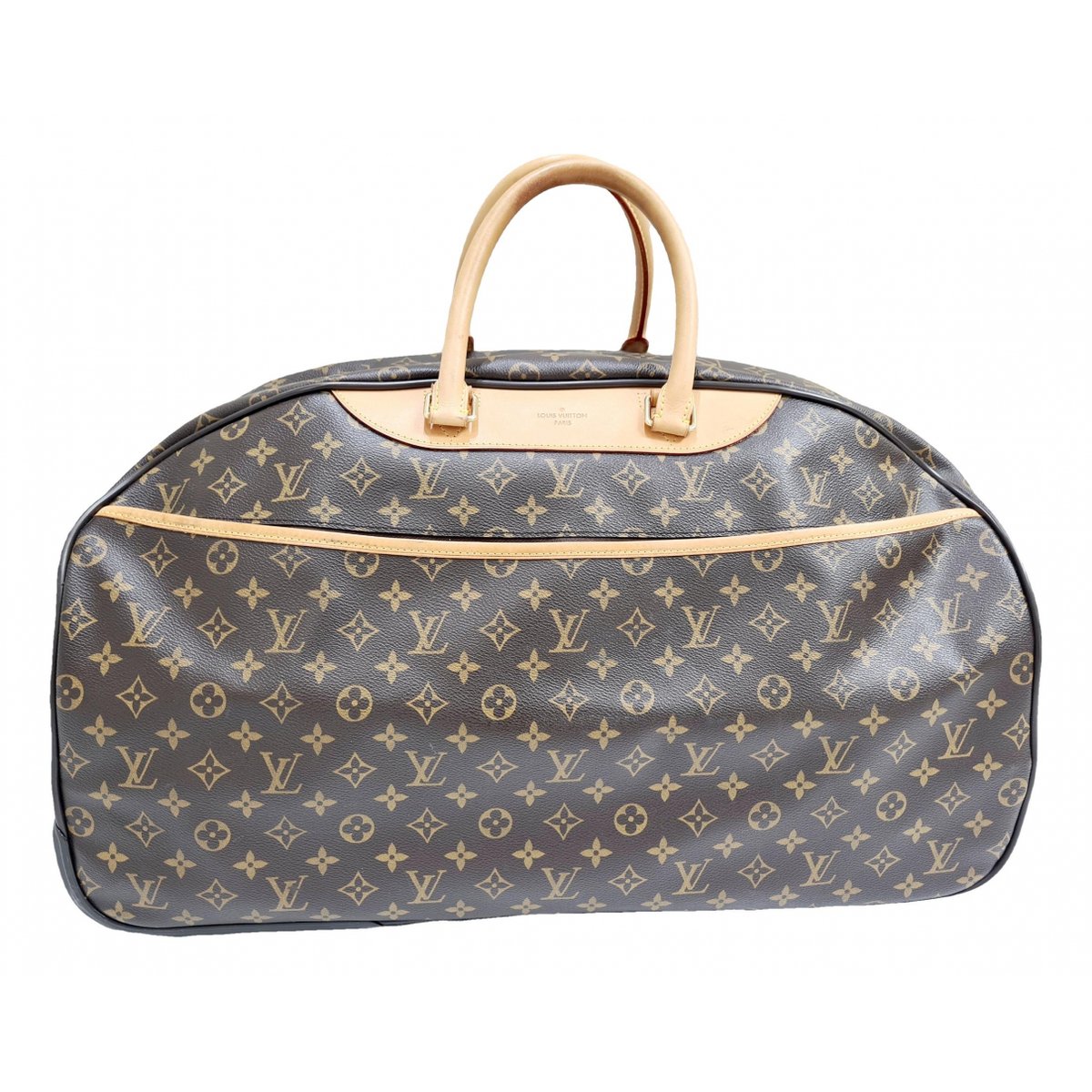 Eole leather travel bag