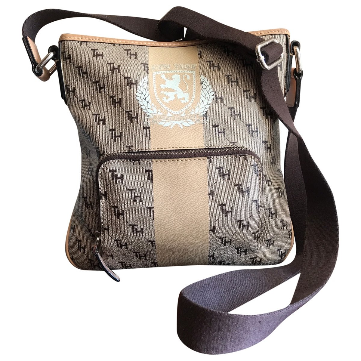 Leather crossbody bag