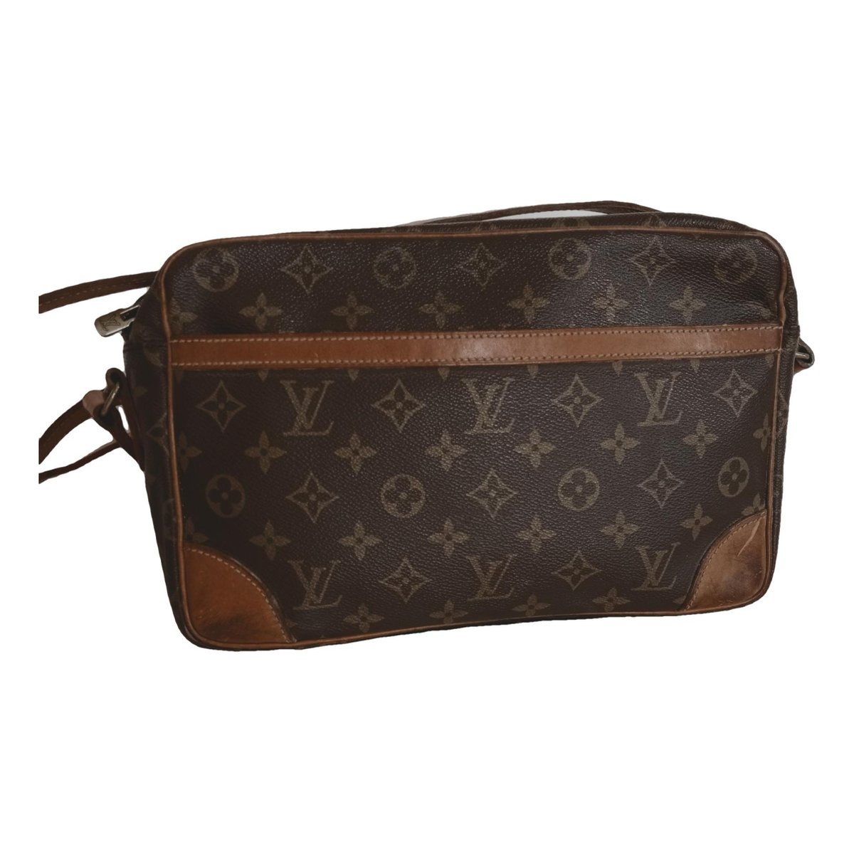 Reporter cloth crossbody bag