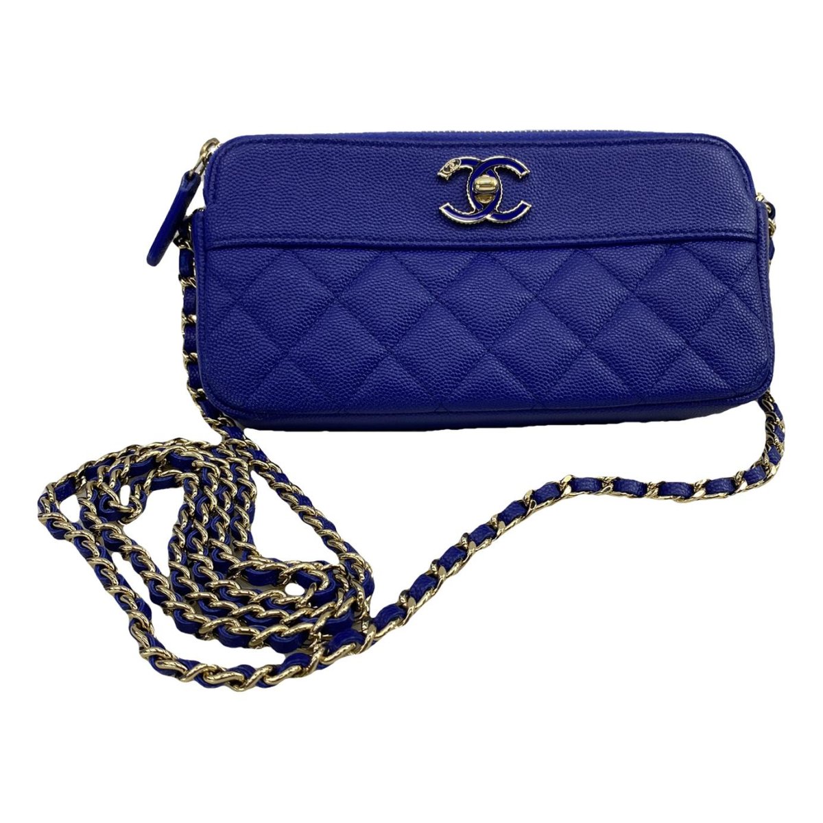 Wallet On Chain Timeless/Classique leather crossbody bag